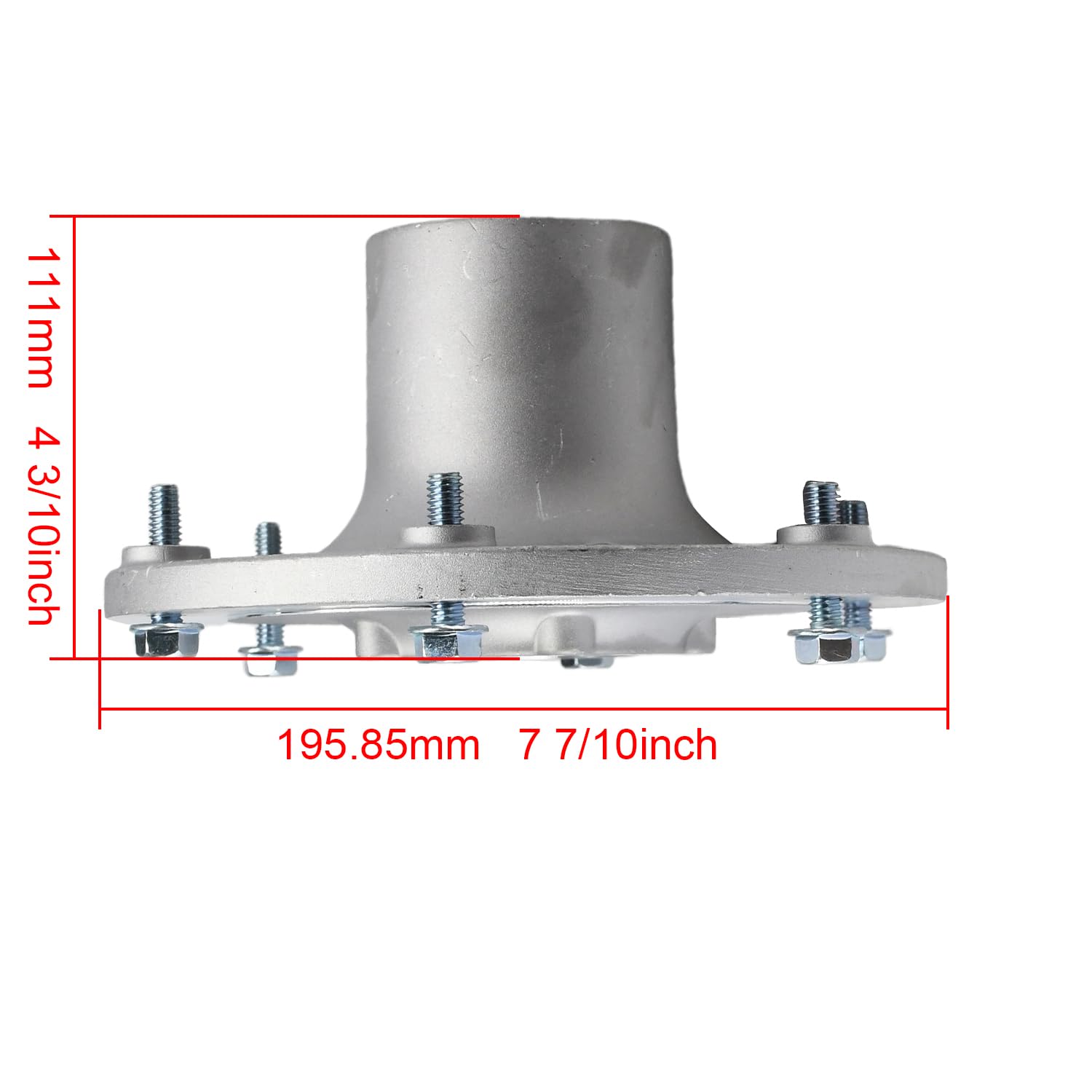 Molloparts Deck Spindle Assembly Compatible with Toro Riding Lawn