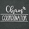 Chaos-Coordinator-Shirts-Women-Funny-Graphic-Mom-Life-T-Shirts-with-Sayings-Short-Sleeve-Tee-Tops Chaos Coordinator Shirts Women Funny Graphic Mom Life T Shirts with Sayings Short Sleeve Tee Tops Dark Gray