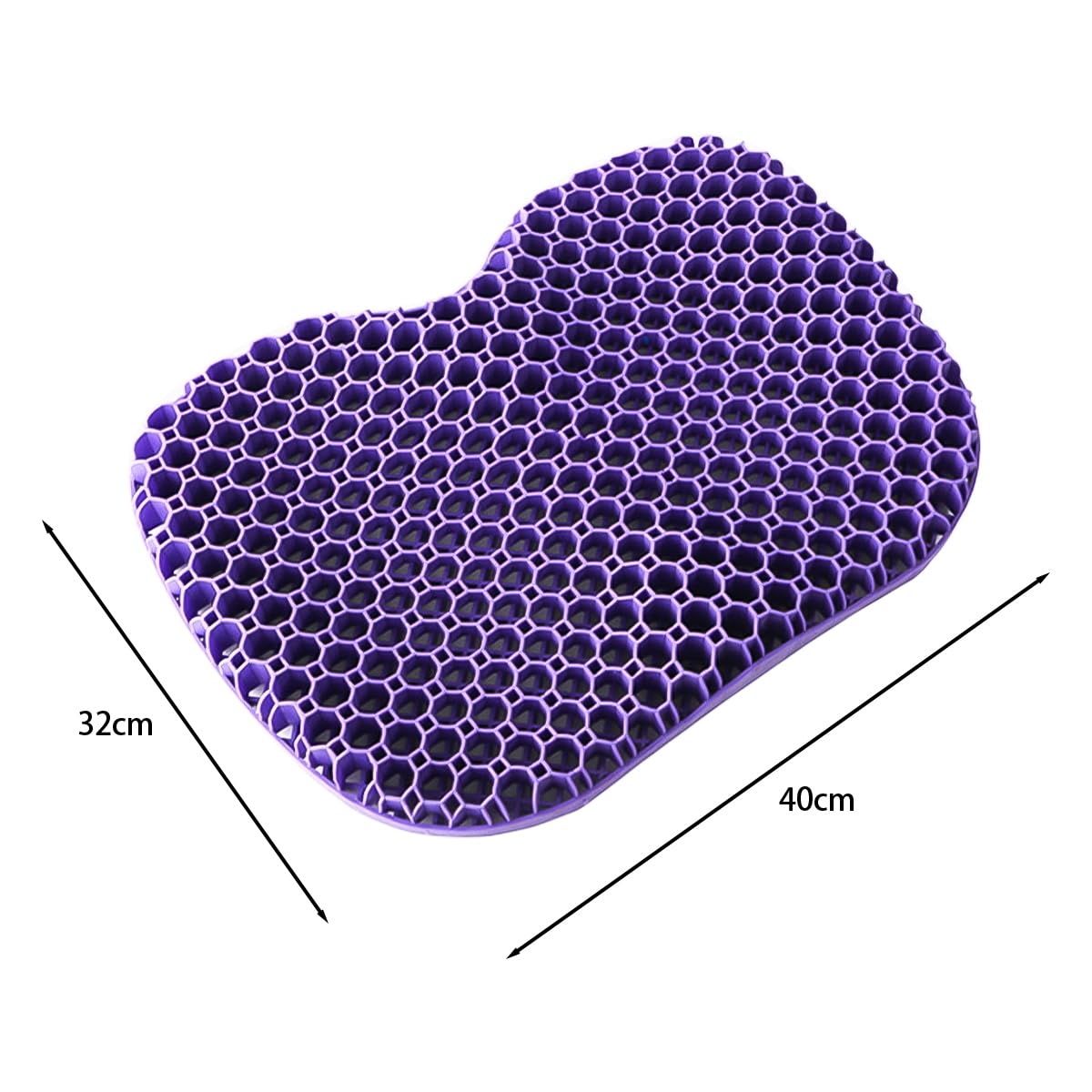 Sarini Cojín de Asiento de Kayak de Gel Antideslizante en Forma de U,Transpirable,Grueso,Inflable,Impermeable,para Kayaks,Barco,Canoa