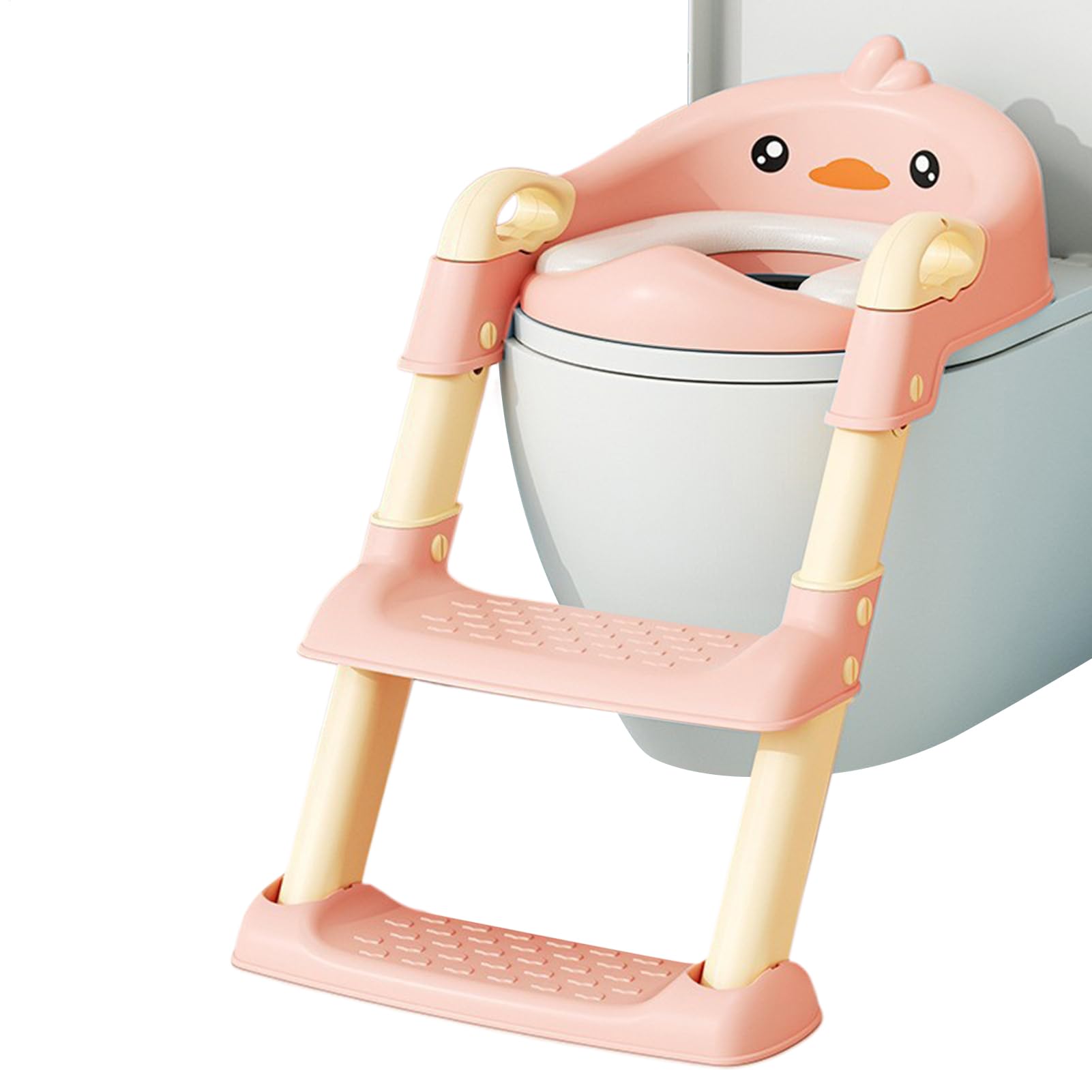 Toilettensitz für Kleinkinder, Toilettensitz und Tritthocker für Kleinkinder, Toilettensitz, Toilettensitz, Treppe, Töpfchensitz, Leiter