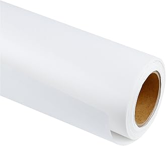 RUSPEPA White Kraft Paper Roll - 24 inches x 100 feet - Recyclable Paper Perfect for for Crafts, Art, Wrapping, Packing, Postal, Shipping, Dunnage & Parcel