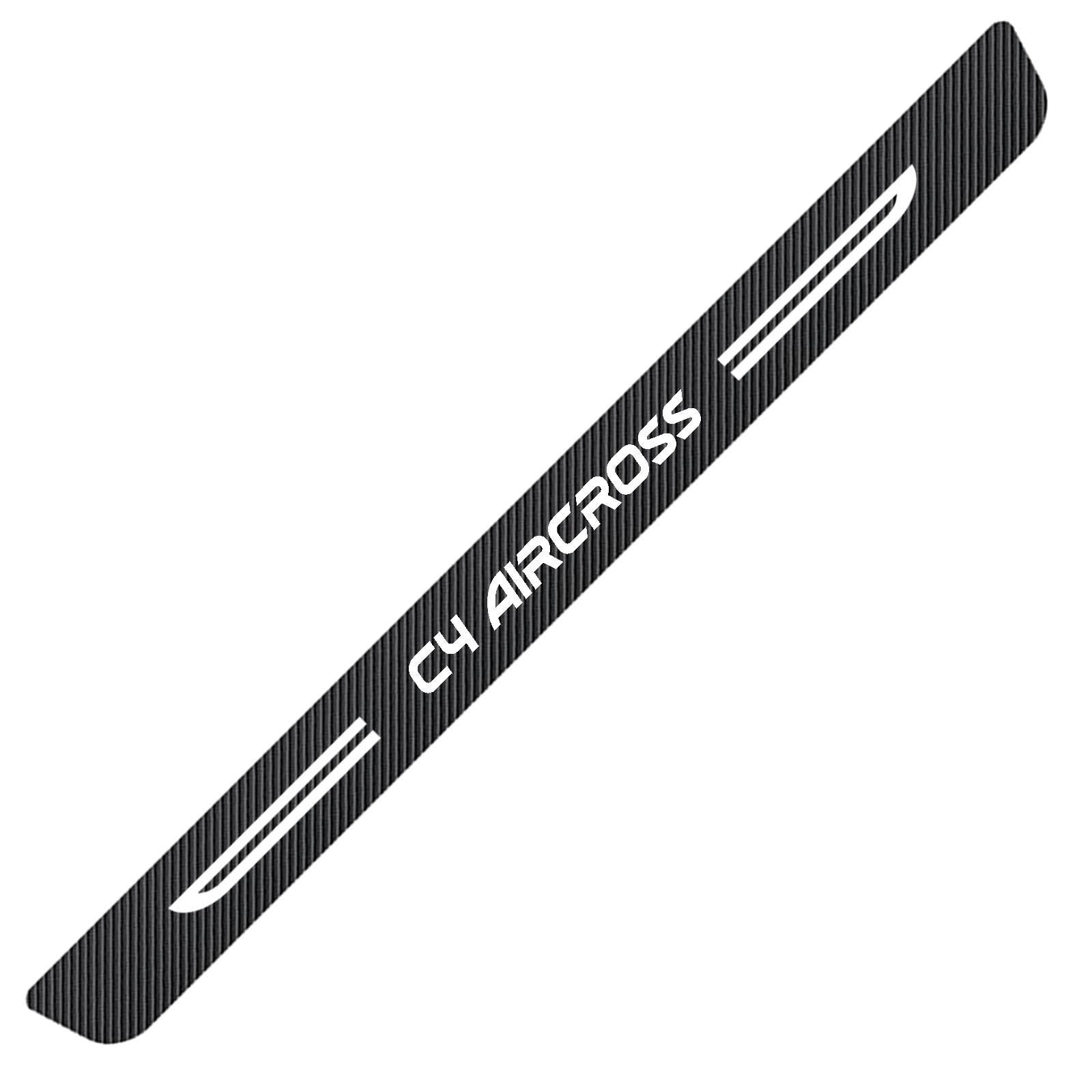 WXH97F Car Rear Bumper Protector for Citroen C4 aircross 2012-2025 2026 Carbon Fiber Boot Sill Guard Anti-Scratch Luggage Protective Sticker Self-Adhesive Waterproof Strip 90cm