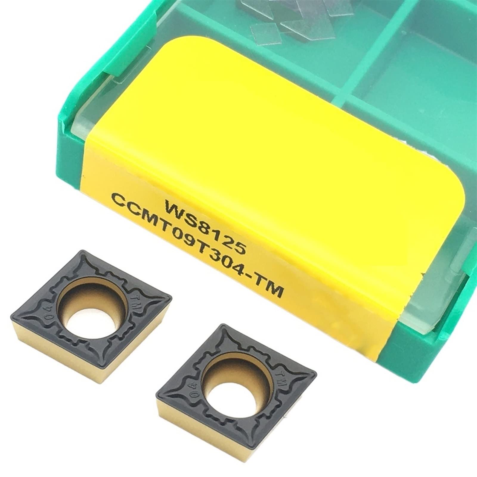 TKM　オーダー［4台分］ Indexable Lathe Carbide Insert WS8125 CCMT09T304 TM CNC Lathe