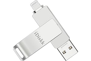 iDiskk USB Photo Stick - Flash Drive 128GB for iPhone Backup