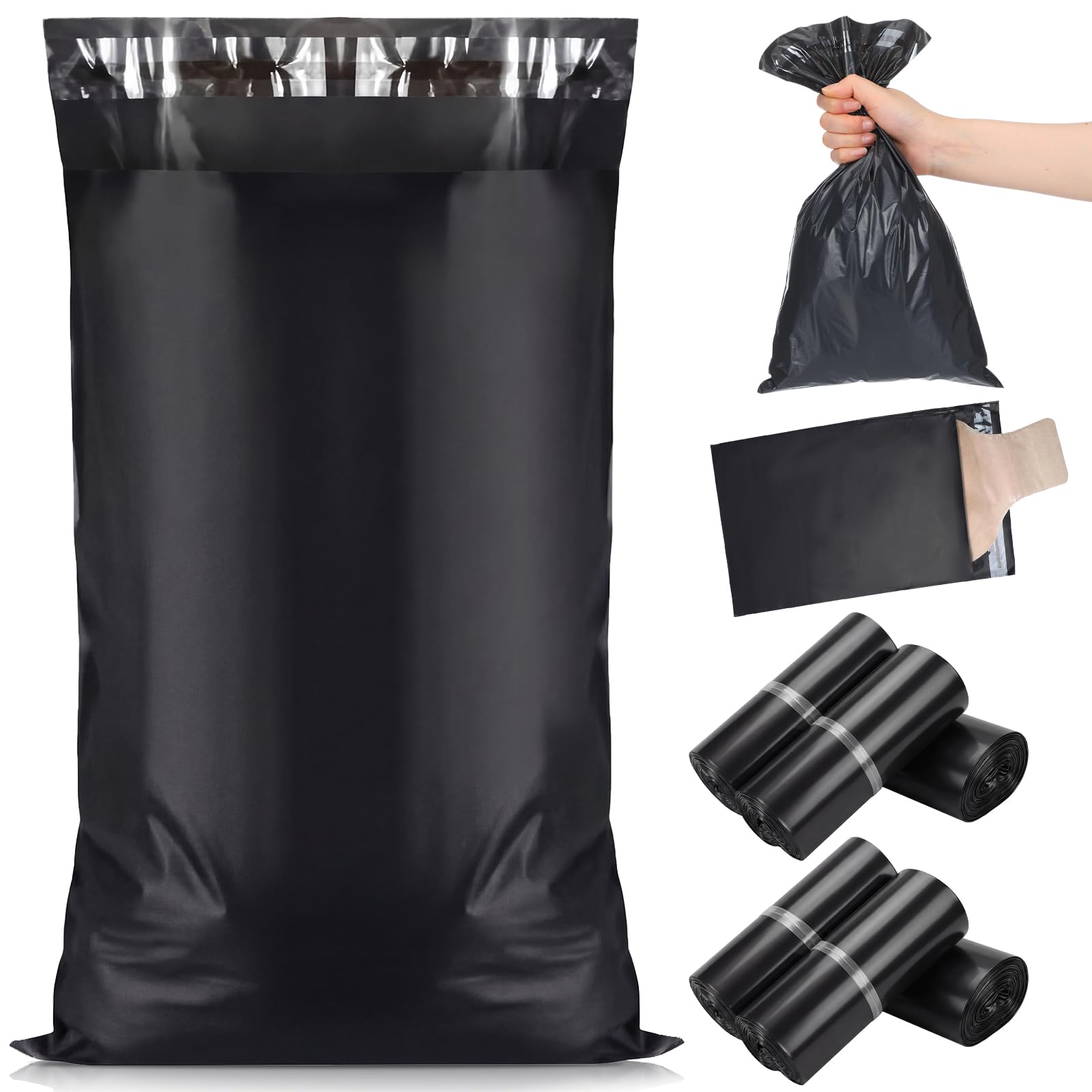 500 Pcs Ostomy Bag Disposable 7.87 x 13.78 in Plastic Ostomy Pouch