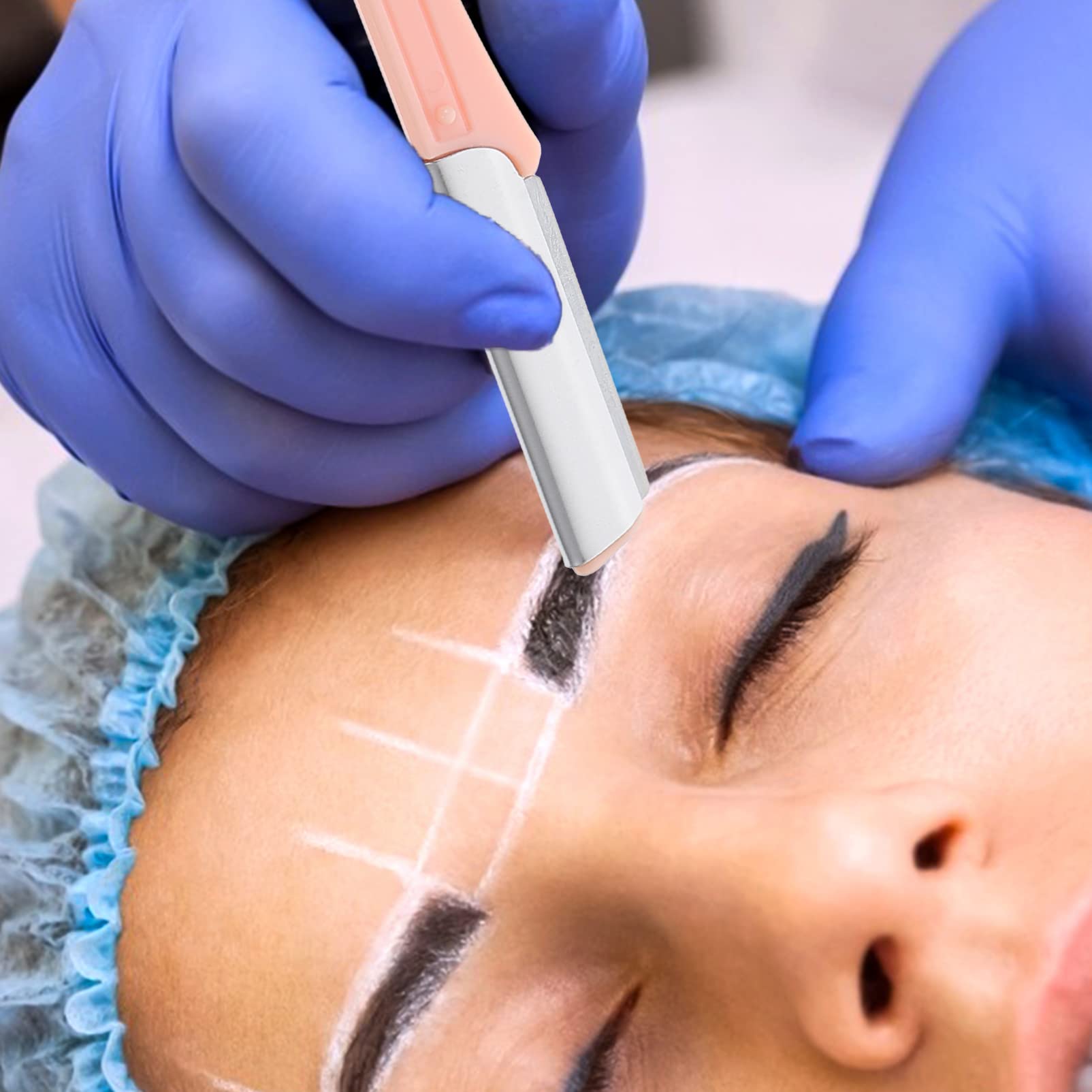 9stücke Augenbrauenrasierer Aus Edelstahl Mit Kunststoffgriff Tragbare Trimmer Für Präzise Augenbrauenpflege Für Zuhause Und Unterwegs