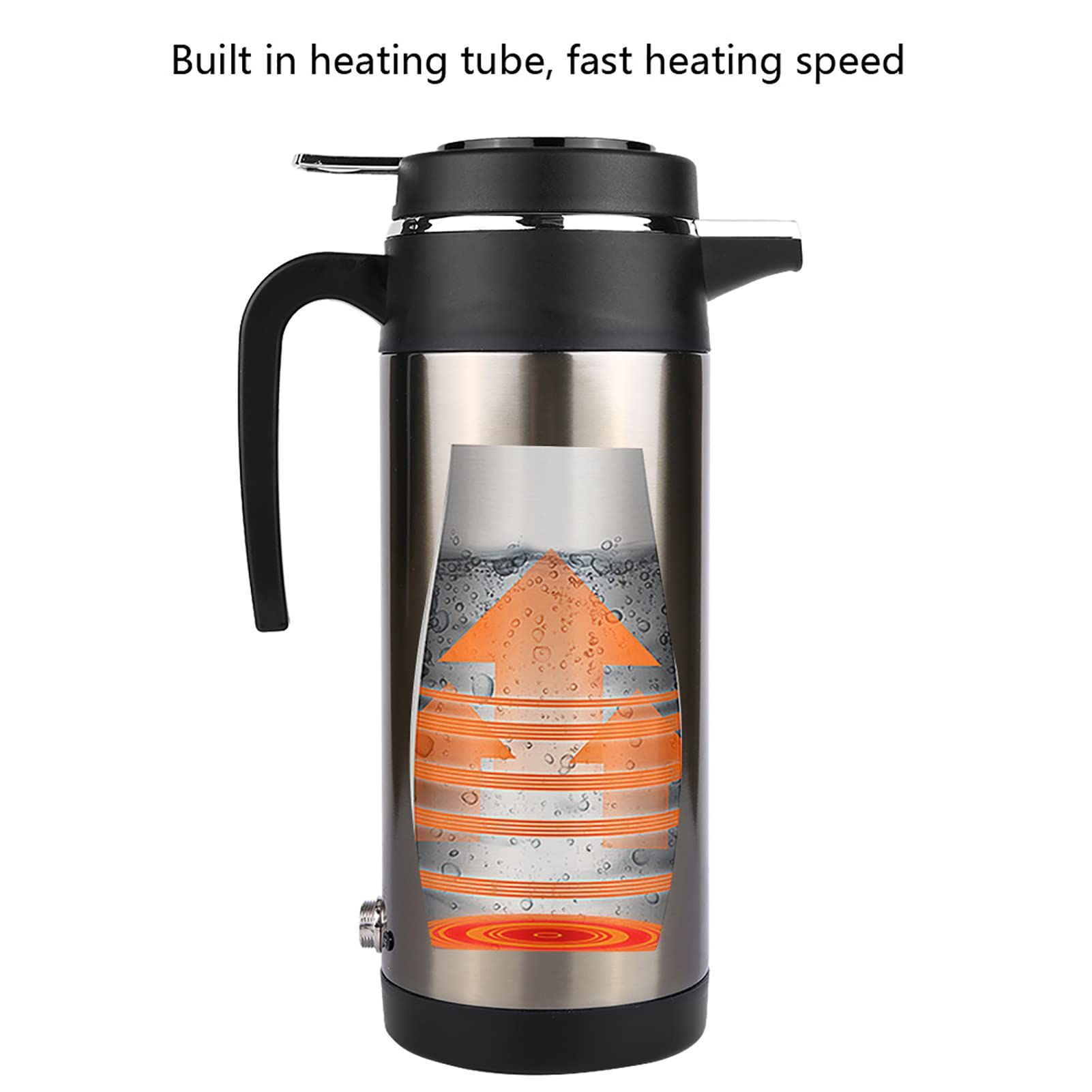 1000Ml Rvs Auto Waterkoker Koffie Thee Thermos Wat... - Vicedeal