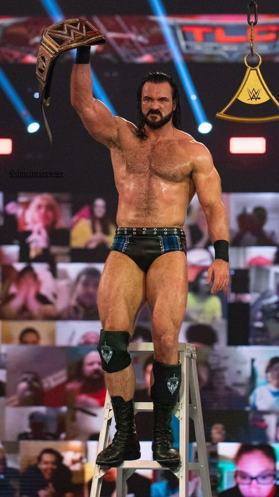 Drew McIntyre WWE Superstar Poster 300 GSM 12x18 Unframed Multicolor