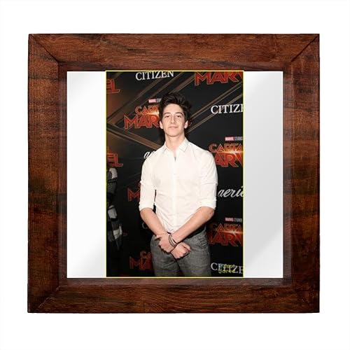 PEAS IN A POD Milo Manheim - 6X6 Full Color Photo Sign With Hand Made Wood Frame PIAP #PDI963906