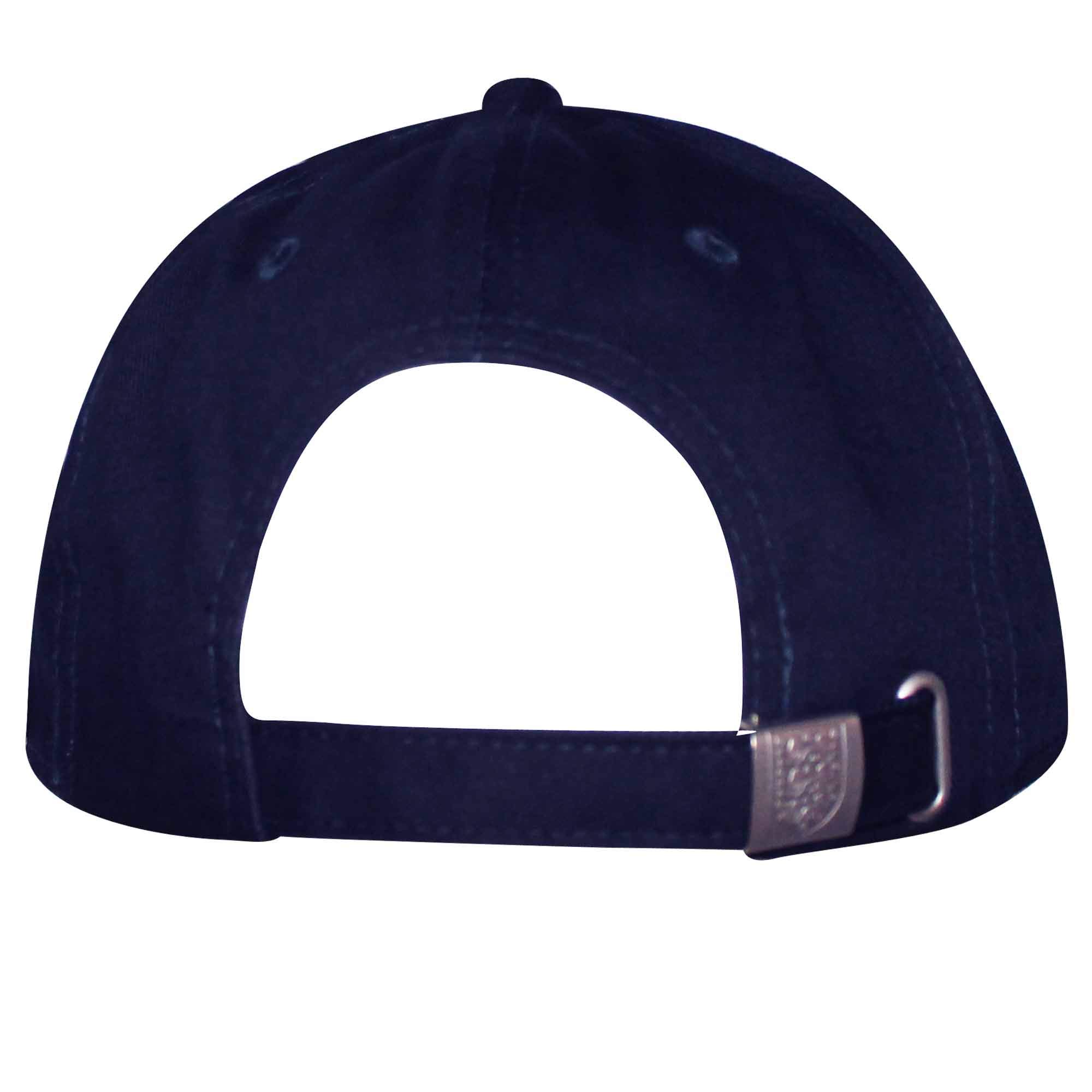 3 Lions Official England FA Crest Baseball Cap (100% Cotton & Adjustable), Navy Blue - Image 3