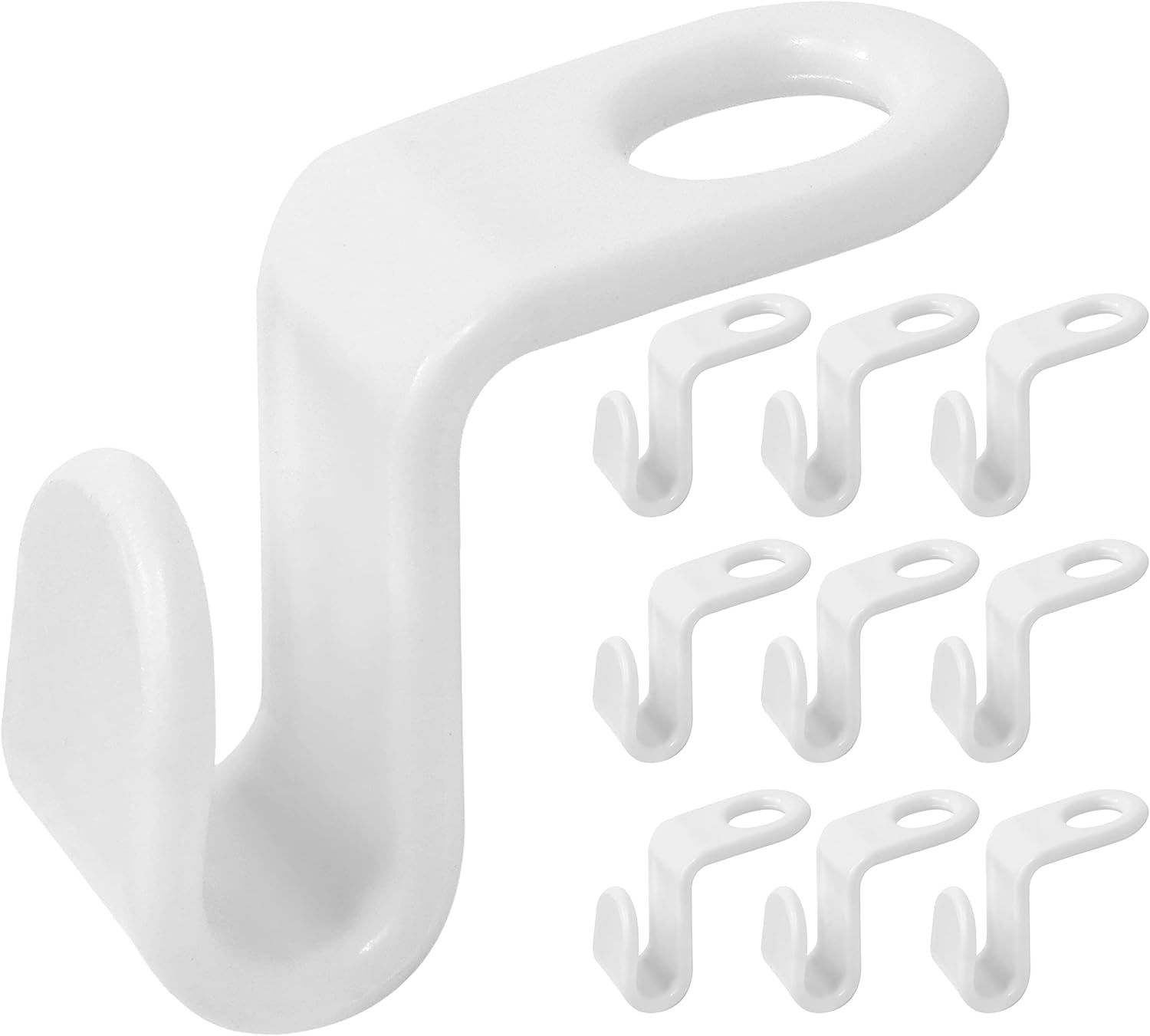 Bakecat Clothes Hanger Connector Hooks, 20 Pcs Coat Hanger Hooks Super