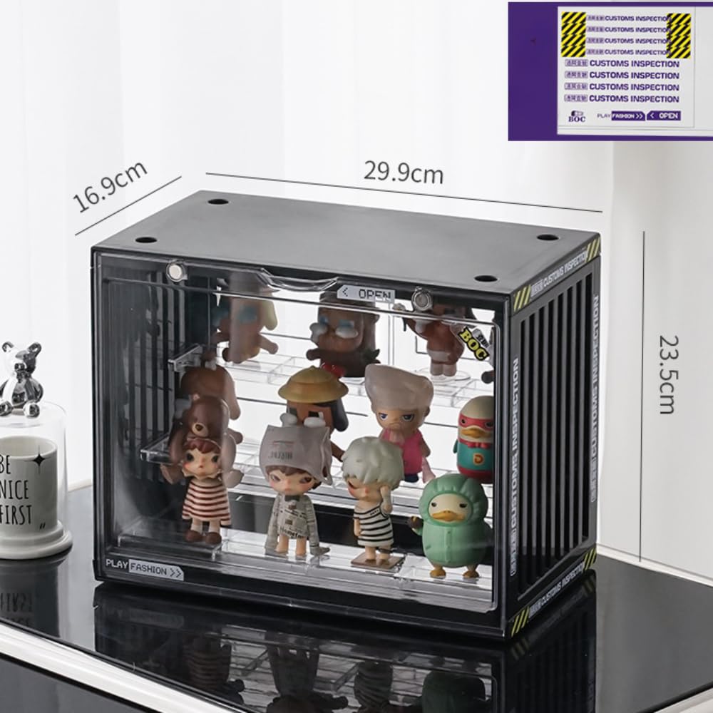 Amazon.co.jp: コンテナ ブラインドボックス 収納ボックス 人形 人形