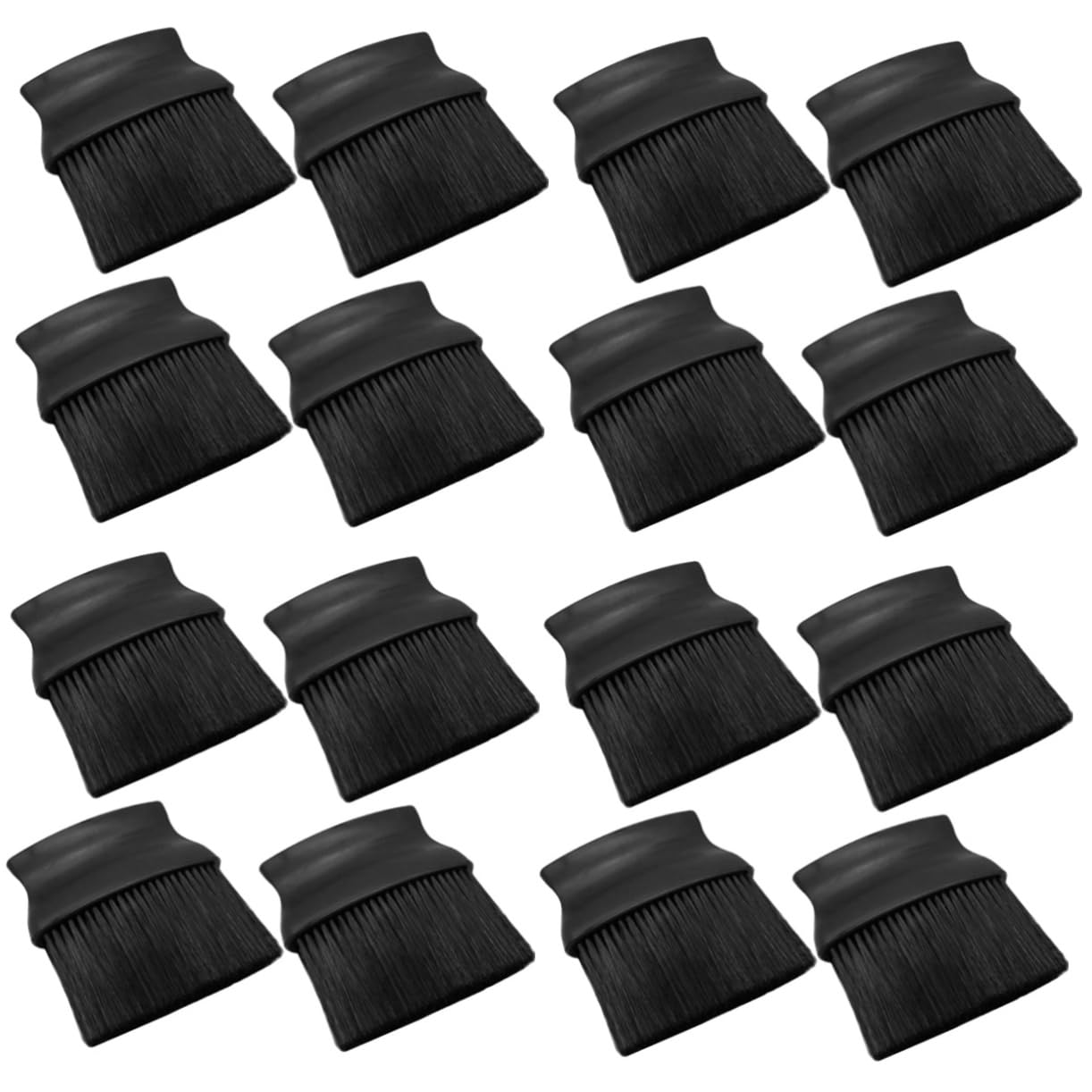 Healeved 16pezzi Spazzole per Pulizia Auto Pennello Detailing per Prese Aria e Fessure Sedile Strumento Portatile per Rimuovere Polvere e Sporco Senza Graffi Design Ergonomico e Setole