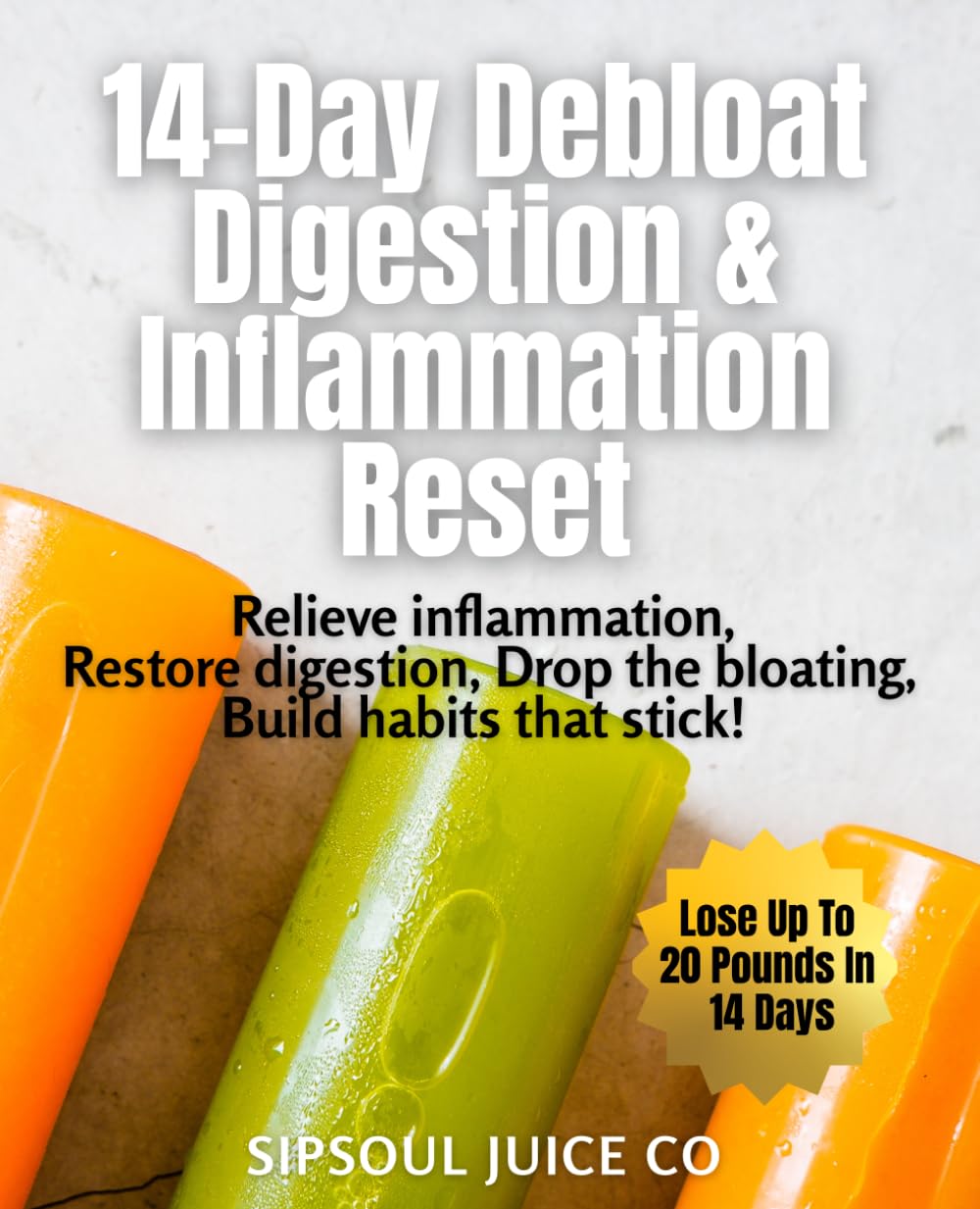 14-Day Debloat Digestion & Inflammation Reset: Relieve inflammation, Restore digestion, Drop the bloating & Build habits that stick!