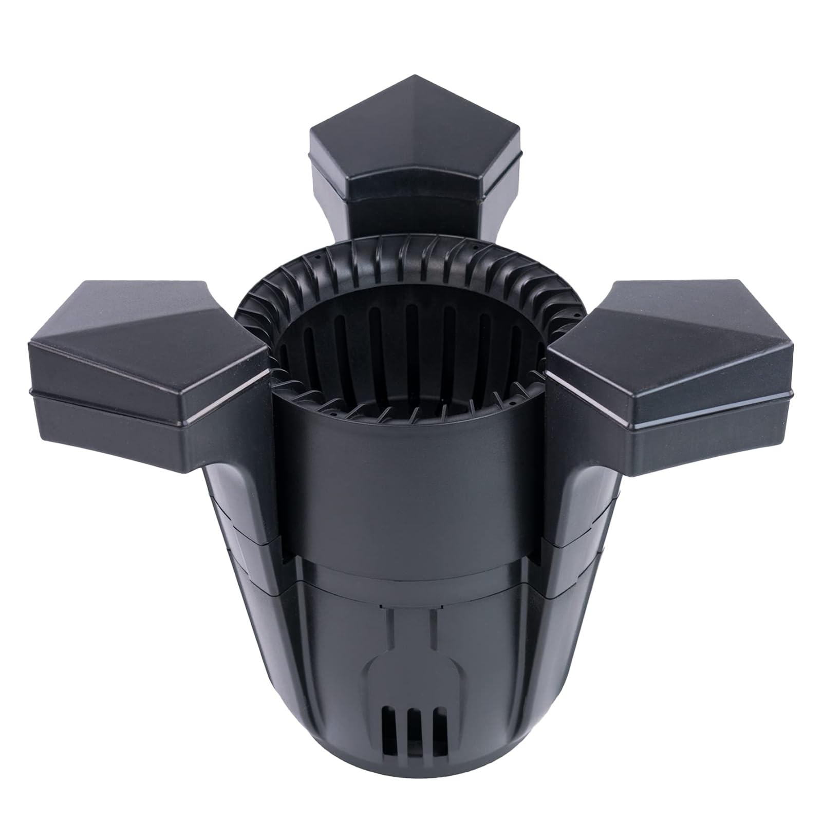 Skimmer galleggiante per laghetto con pompa e cavo di alimentazione – Pulitore automatico 2 in 1 per giardino, esterno, stagni e laghi