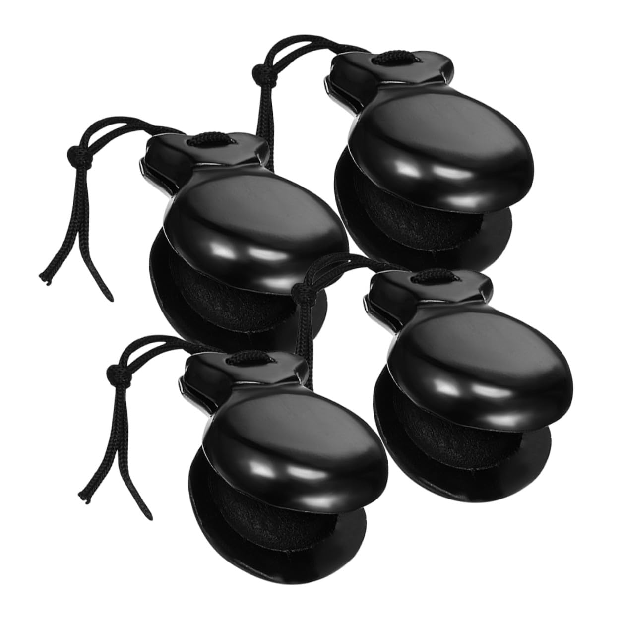 Castañuelas de madera compactas para aprender percusión de forma cómoda 8