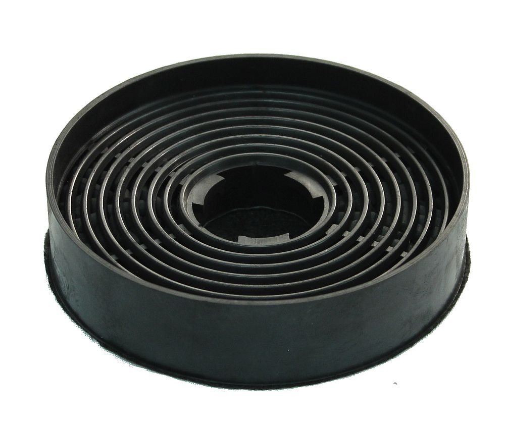 Aktivkohlefilter für Dunsthauben- passender Ersatz für RESPEKTA MIZ 0058 - Kohlefilter MIZ0058 - Super-Sparset mit 4 Paar