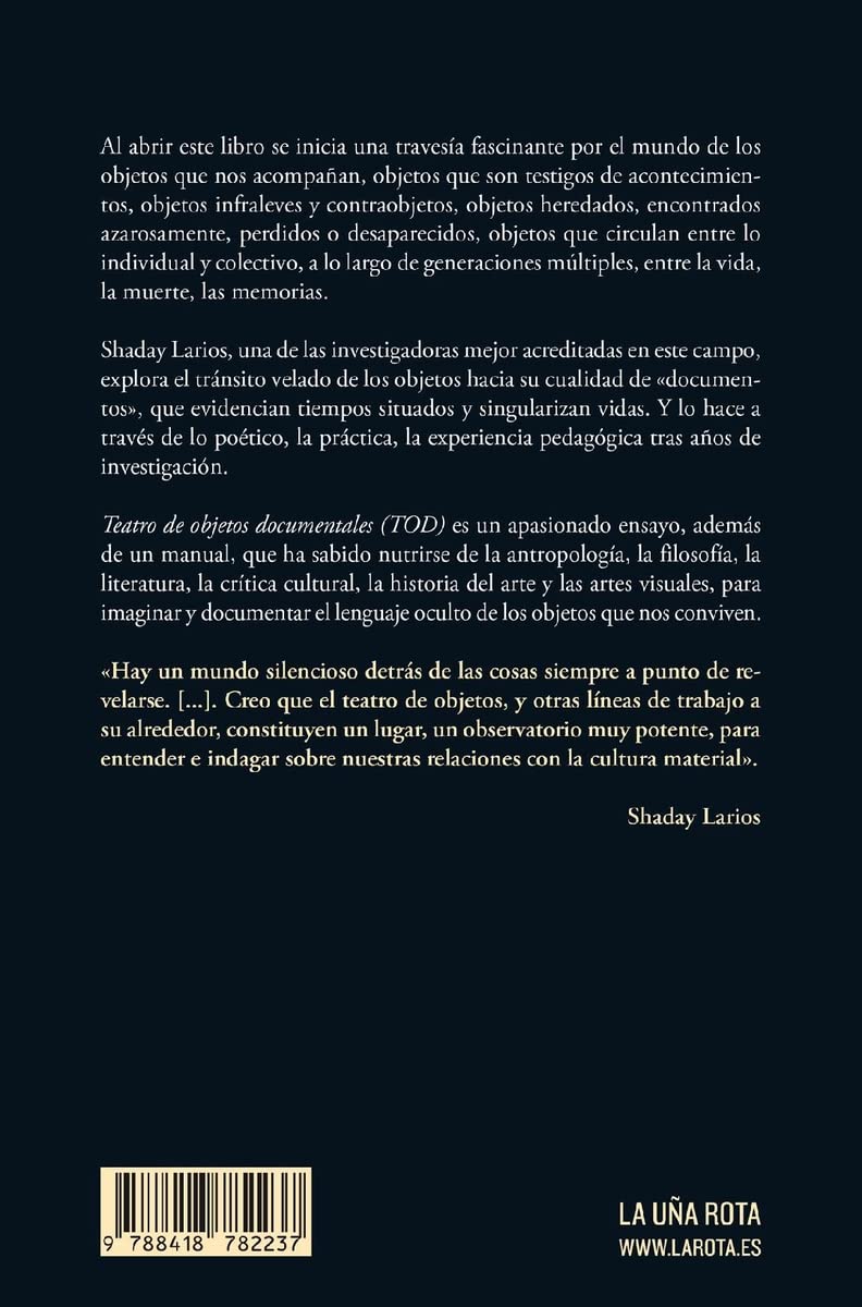 Teatro de objetos documentales (Libros del apuntador, Band 31)