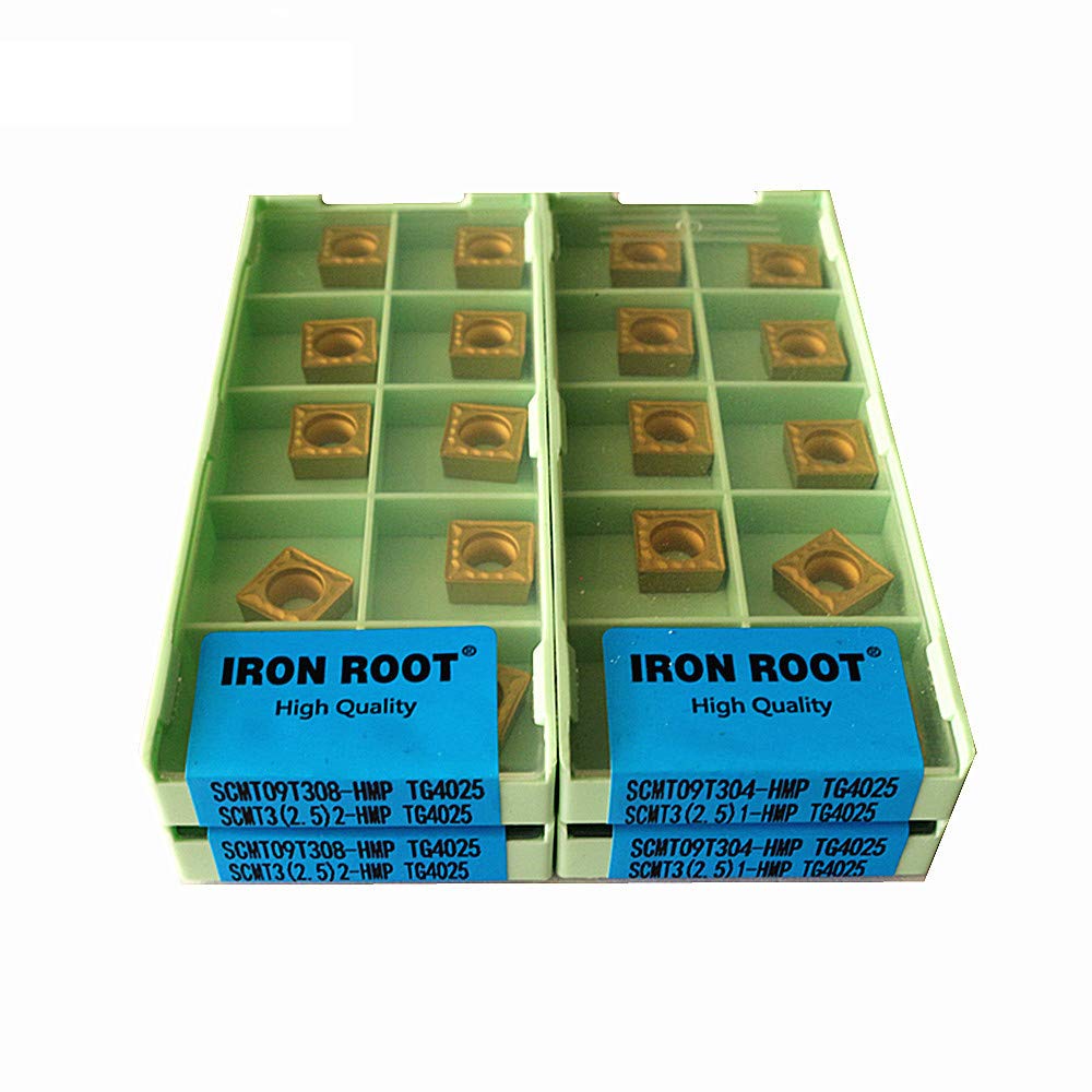 10P SCMT09T304-HMP TG4025 Series CNC herramienta de corte de torno de metal ranurado inserto de carburo para SSBCR/L SSKCR/L SSDCR/L portaherramientas