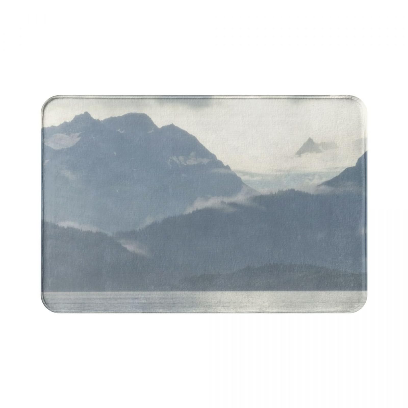 Paillassons pour entrée Homer Park tapis en polyester absorbant pour cuisine et salle de bain