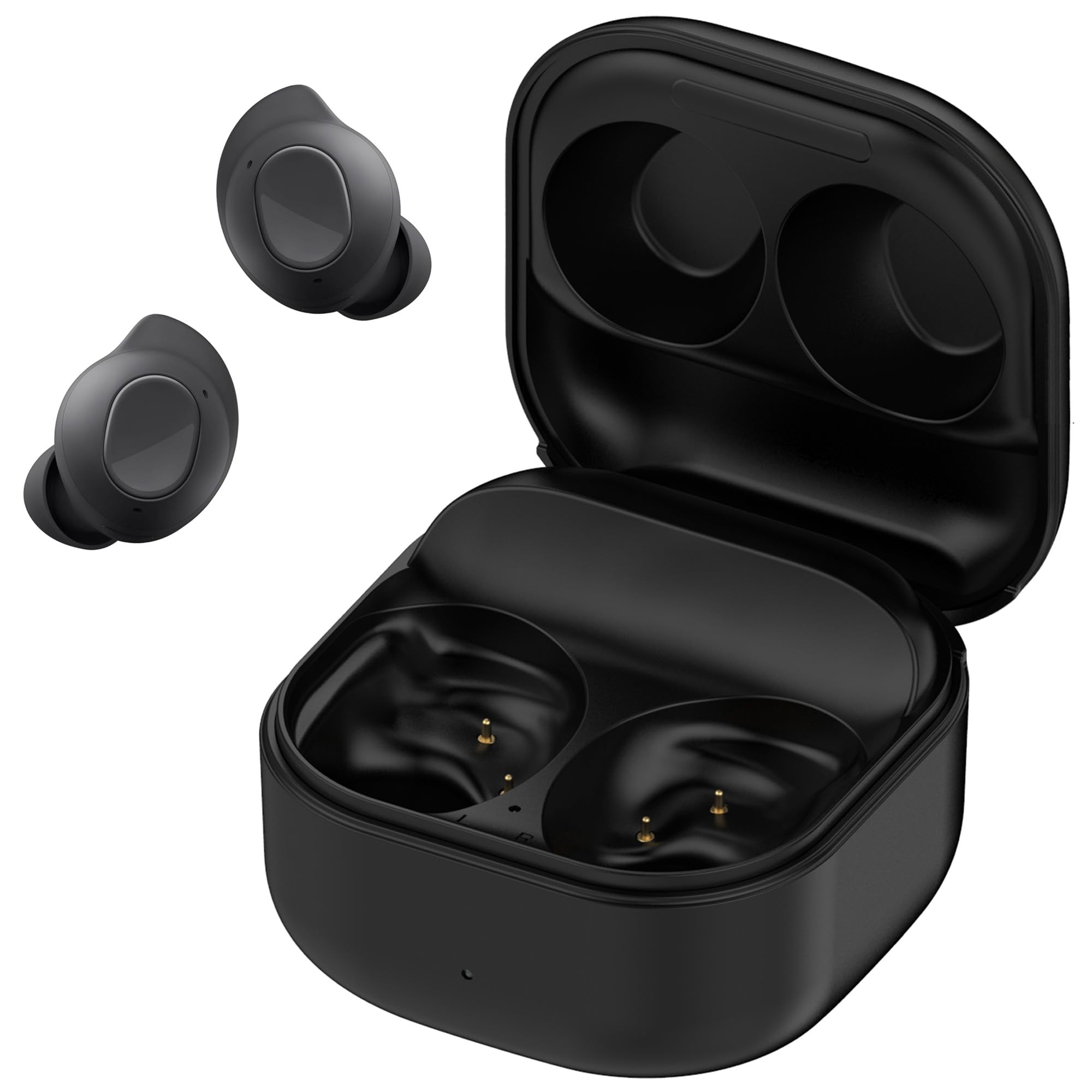 Charging Case for Galaxy Buds FE, Replacement Charger Battery Case 600mAh for Samsung Galaxy Buds FE (Black)