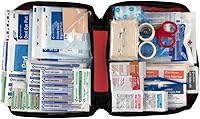First Aid Only 313-Piece Home & Go First Aid Kit for Car, Home, Office, Travel & Camping - Compact Emergency Essentials