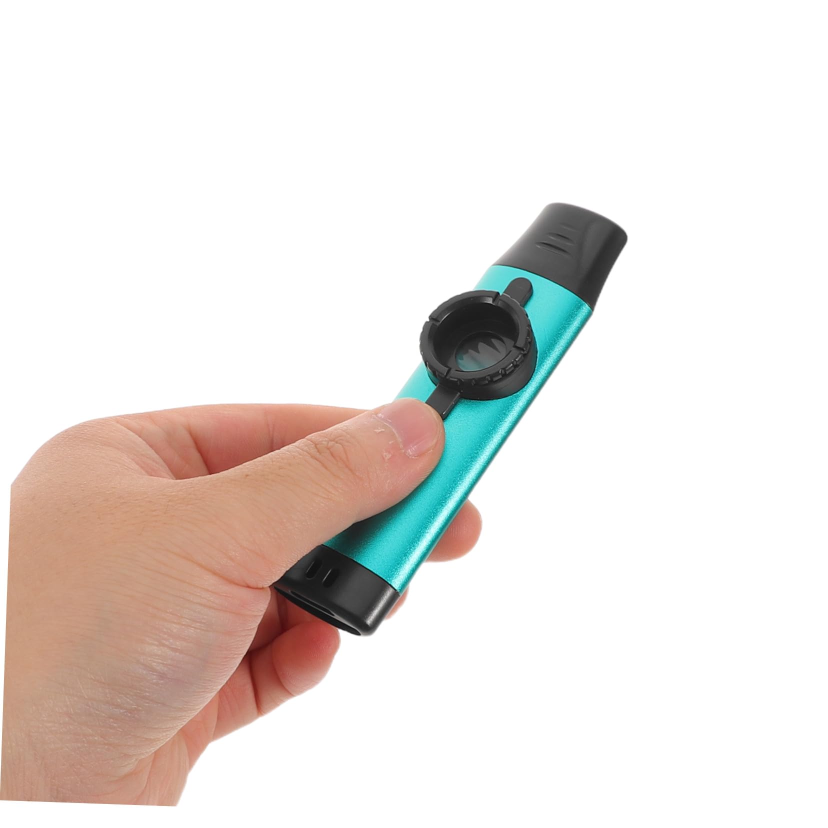 Alipis Kazoo-instrument aus Metall für Bühnenauftritte und Üben Tragbares Party-kazoo für Gitarrenpartner und Musikliebhaber Leicht zu Spielen Handinstrument