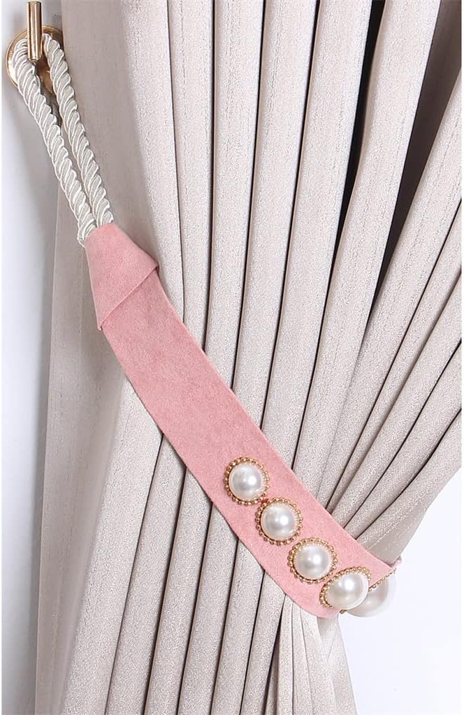 FMURY Decorative Tie Versatile Curtain Buckle Tie Curtain Decorative Accessories Elegant Gathering Belt(E)