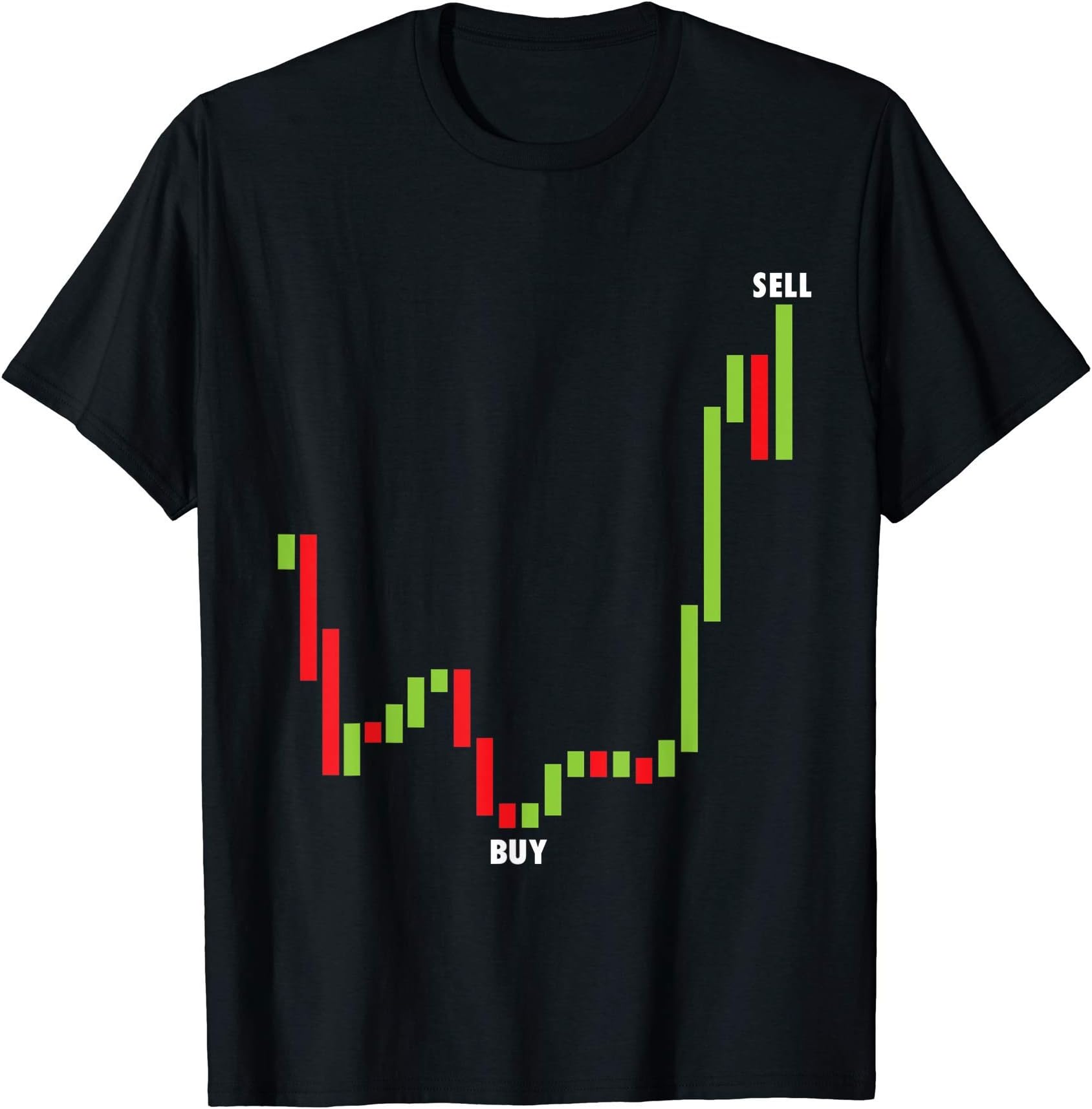 Funny Day Trading Buy Low Sell High Stock Trading T-ShirtOEKO-TEX STANDARD 100