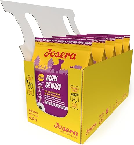 Josera - Pienso para Perros - Pack de 5 x 900 g - Mini Senio