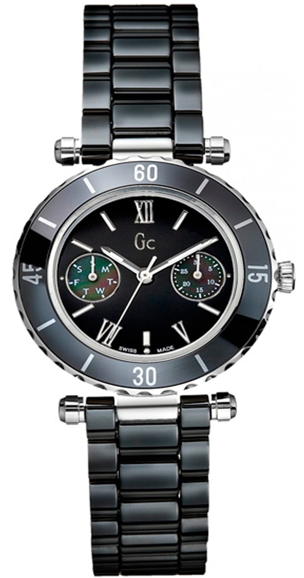 GCGuess Collection Diver Chic Women's watch With Ceramic Elements