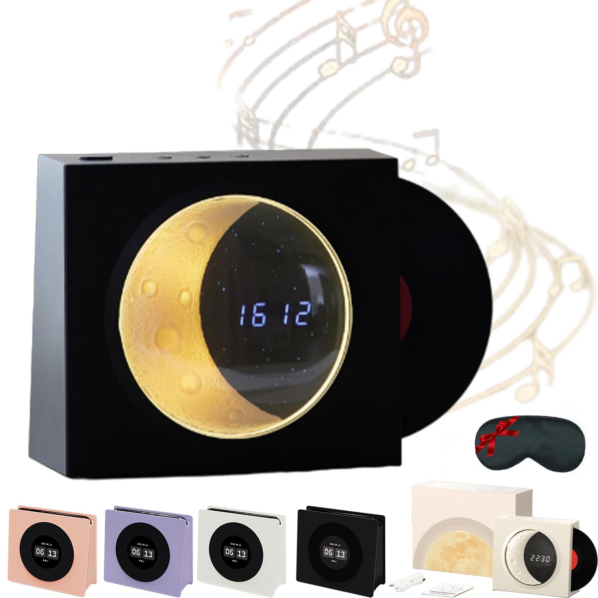 Takoo - Máquina de sonido portátil 3 en 1 con ruido blanco, máquina de sonido natural, luz nocturna de efectos de sonido natural, máquina de sonido portátil para dormir, temporizador de sueño de luces