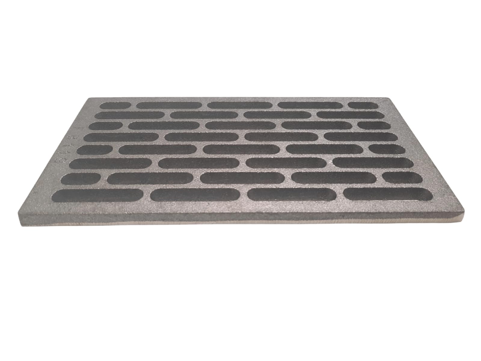 Fonderia Bongiovanni | Griglia in Ghisa | Griglia per Camino | Nuovo modello| Stufa Pellet | Barbecue Fondello per Cenere | 30x16 cm mod.M | con Cassetto Raccolta Cenere| H14 cm | Accessori Camino