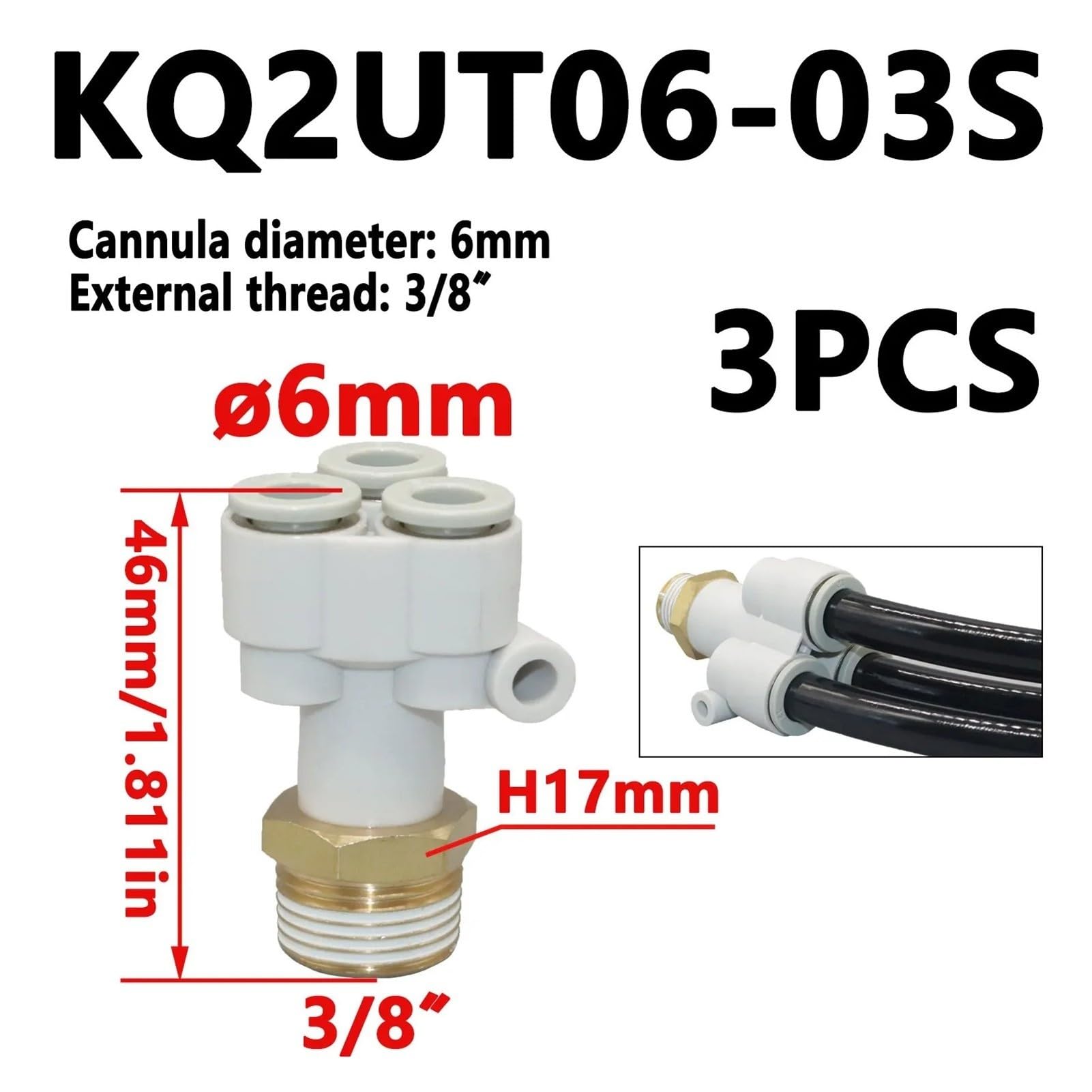Kit Conector Y Roscado Neumático