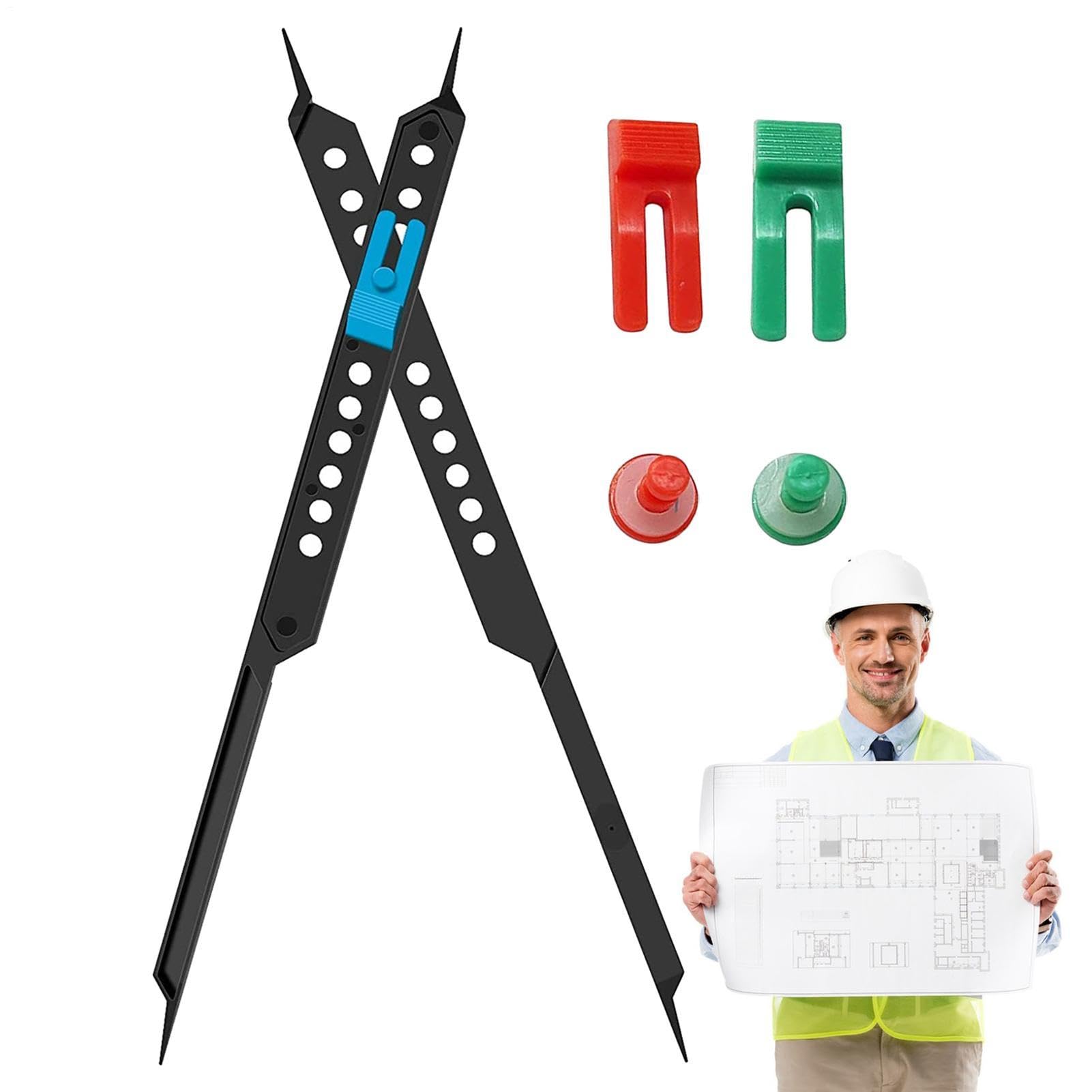 10 Inch Proportional Scale Divider Adjustable Multi-Functional