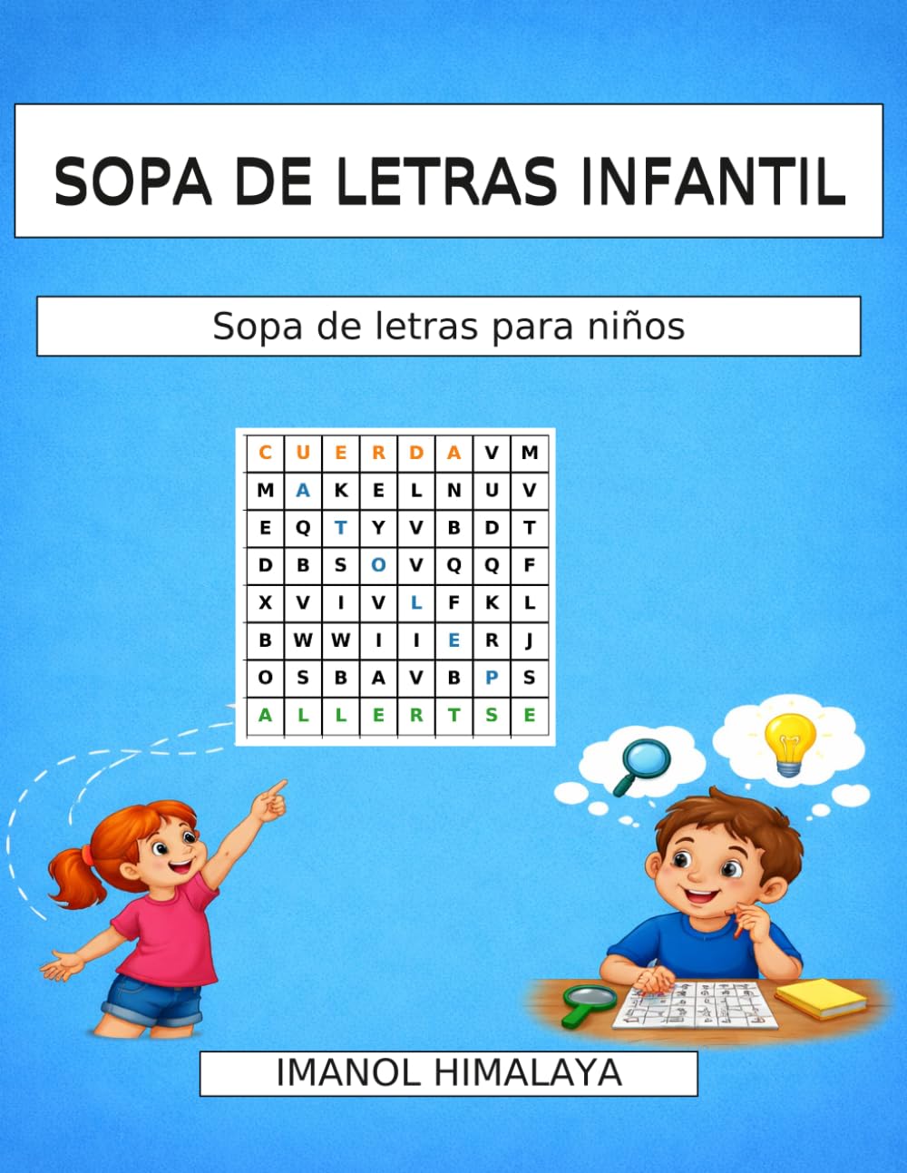 SOPA DE LETRAS INFANTIL: Sopa de letras para niños