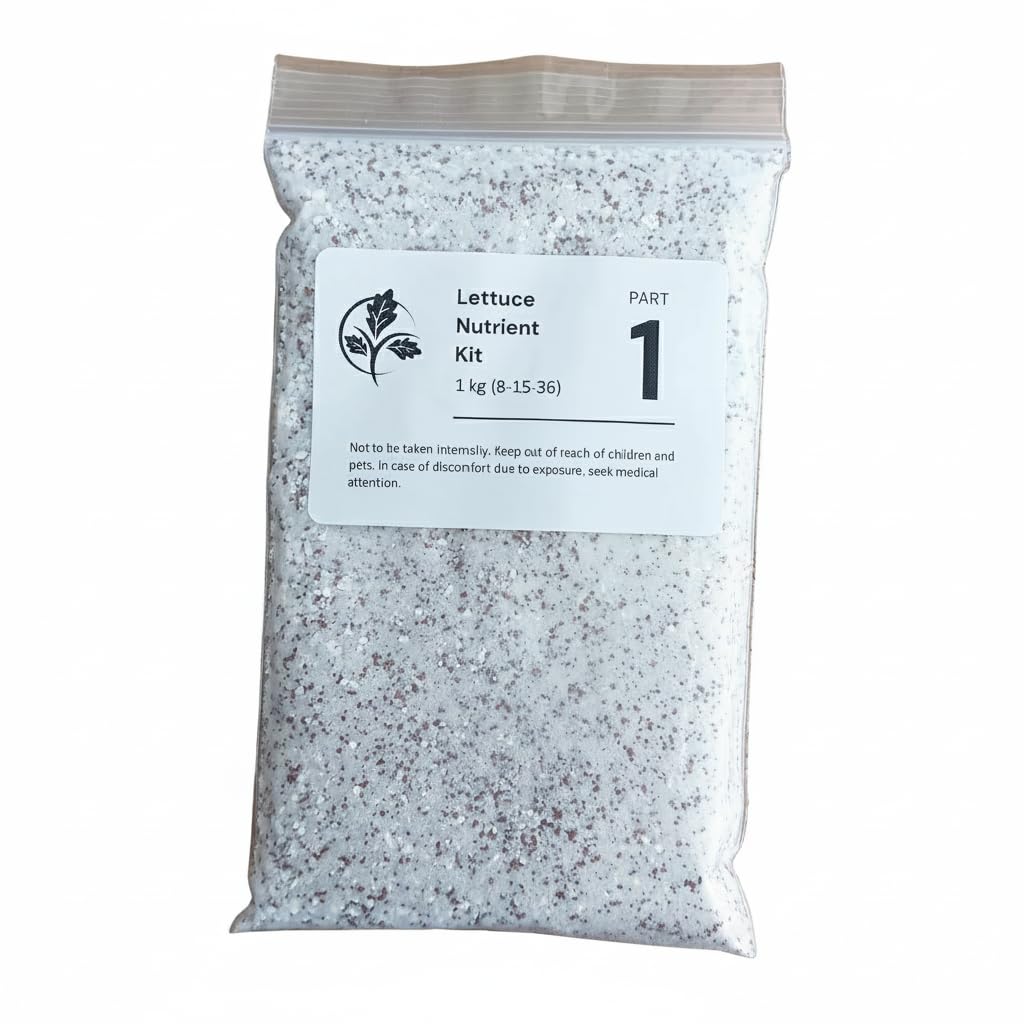 DIY Hydroponic Nutrient, Plant Food Kit, Dry Water-Soluble Nutrition to Mix at Home for Indoor Growing, Bulk Refill, Make 400 Gallons, (Big Pack - 2500g Tomato/Veg kit - Gallon Jugs)