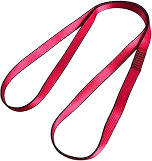 Amagogo クライミングスリングナイロンクライミングユーティリティストラップロッククライミング機器アーボリスト作業屋外懸垂下降