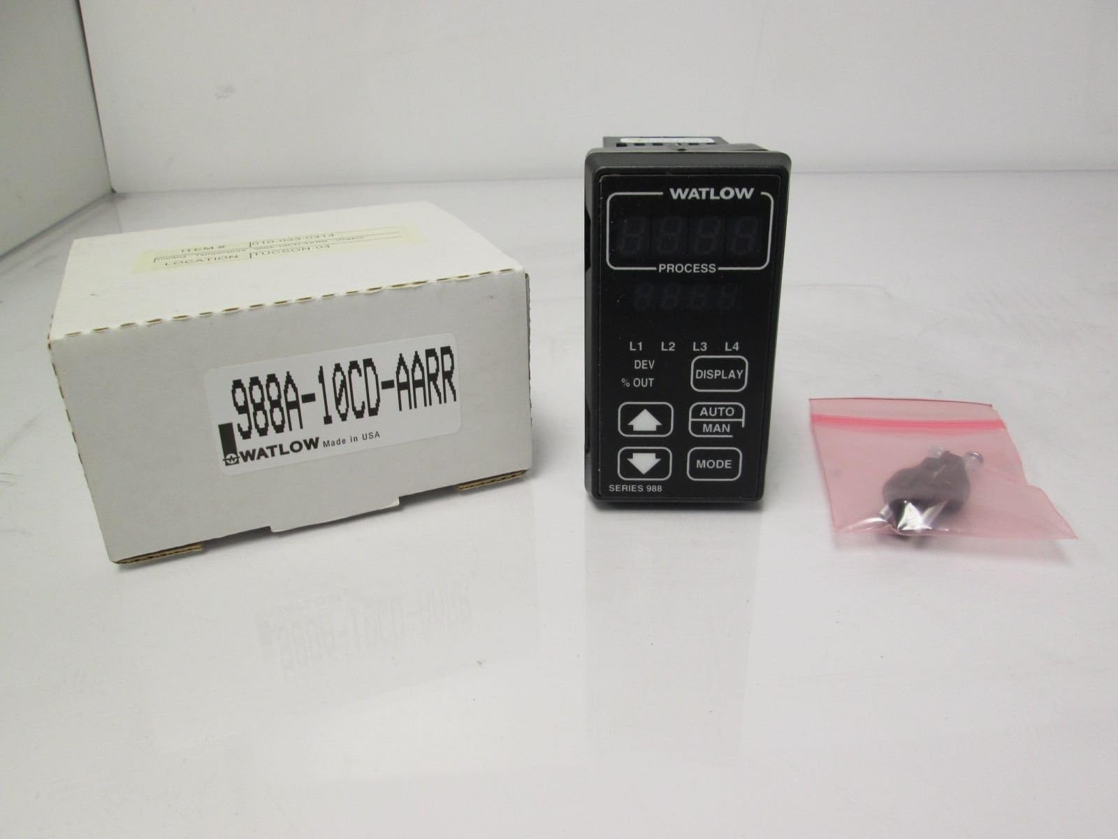 Watlow 988A-10CD-AARR Temperature Controller 100-240VAC