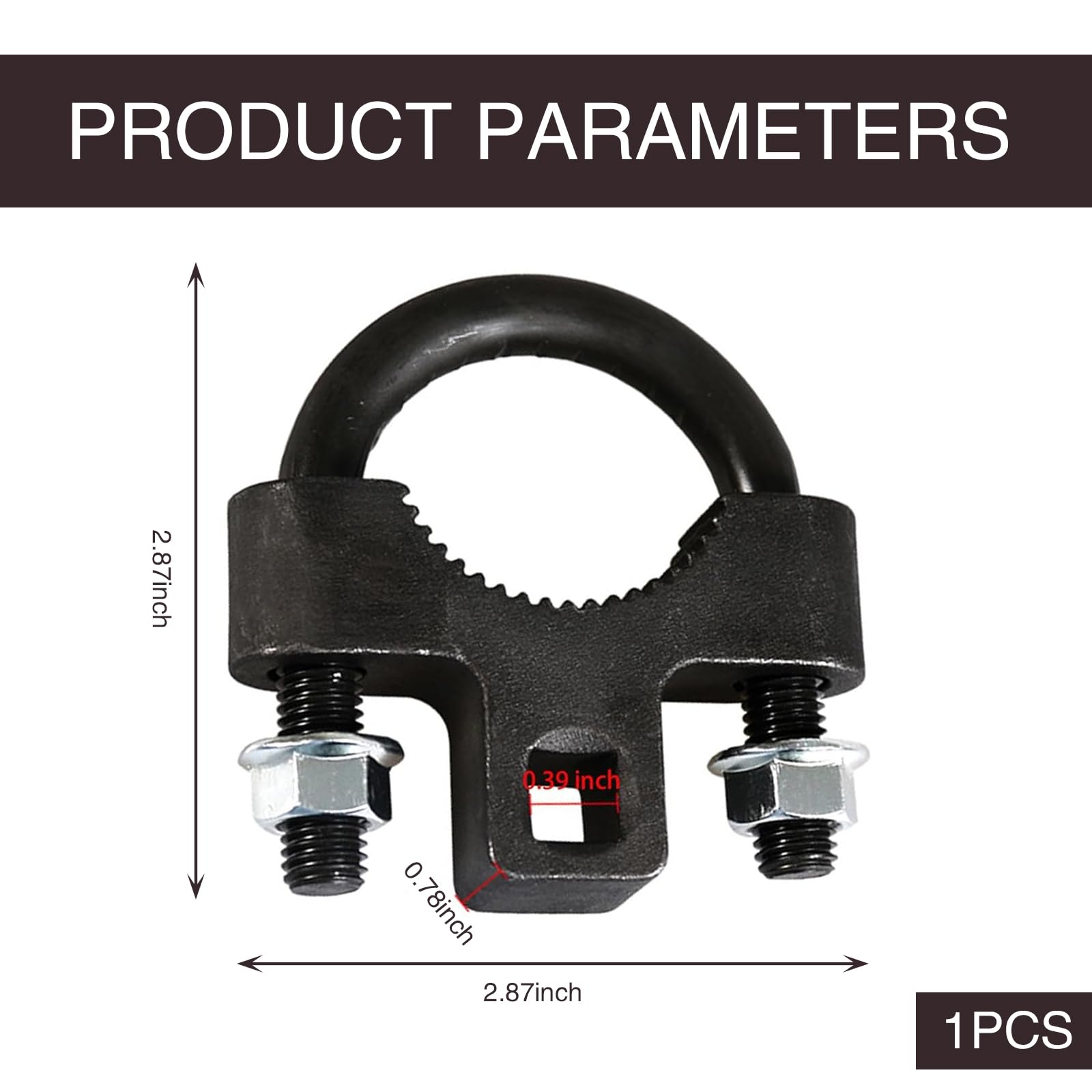 3/8 Inches Inner Tie Rod Remover Low Profile Removal Installation Teeth Non-Slip - View #5