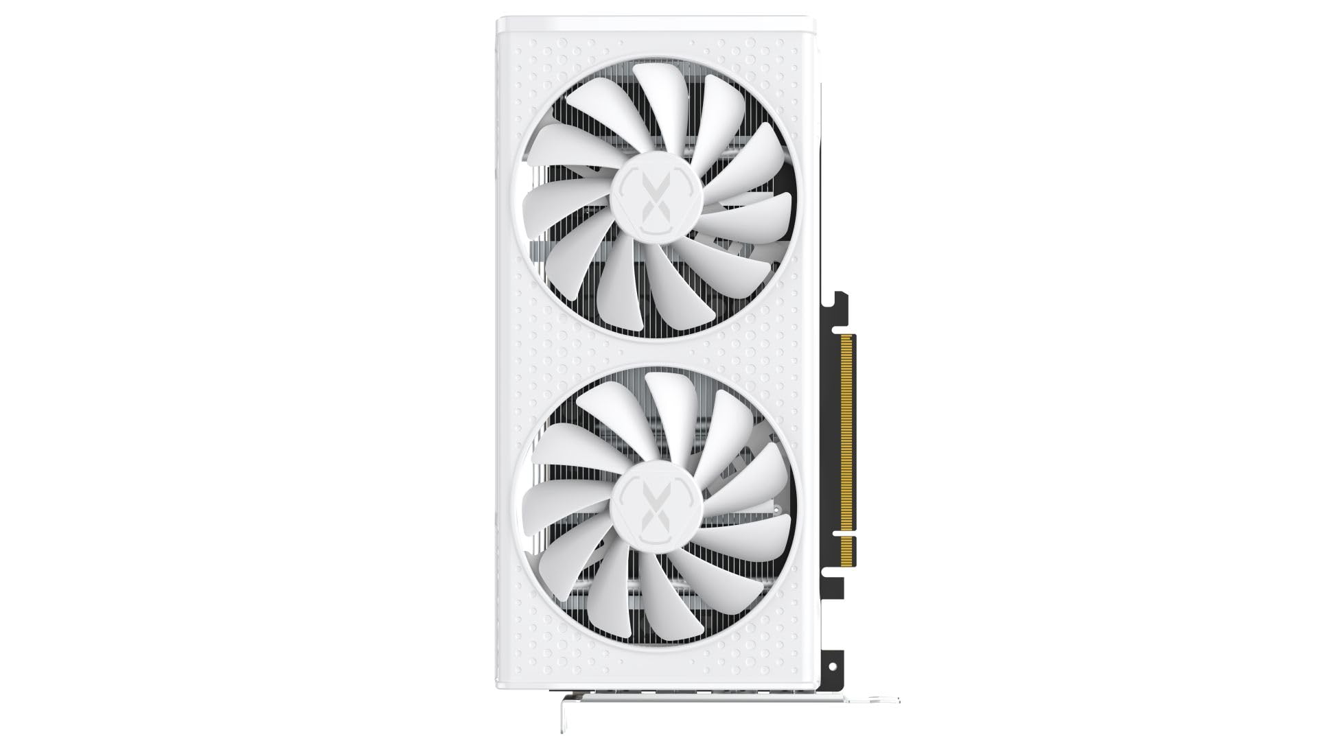 XFX Speedster SWFT210 - Scheda grafica Radeon RX 7600, con 8 GB GDDR6 HDMI 3xDP, AMD RDNA 3 RX-76PSWFTWY, colore: Bianco