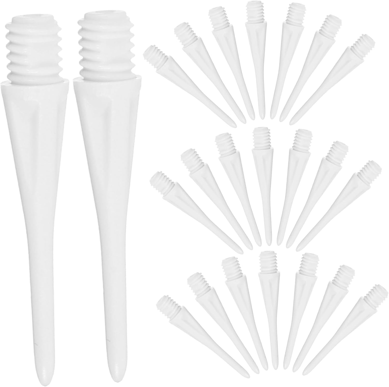 Yardwe 50Pcs Durable Soft Tip Points Replacement for Electronic Wear Resistant Tip Parts for Enhanced Performance Indoor Sports
