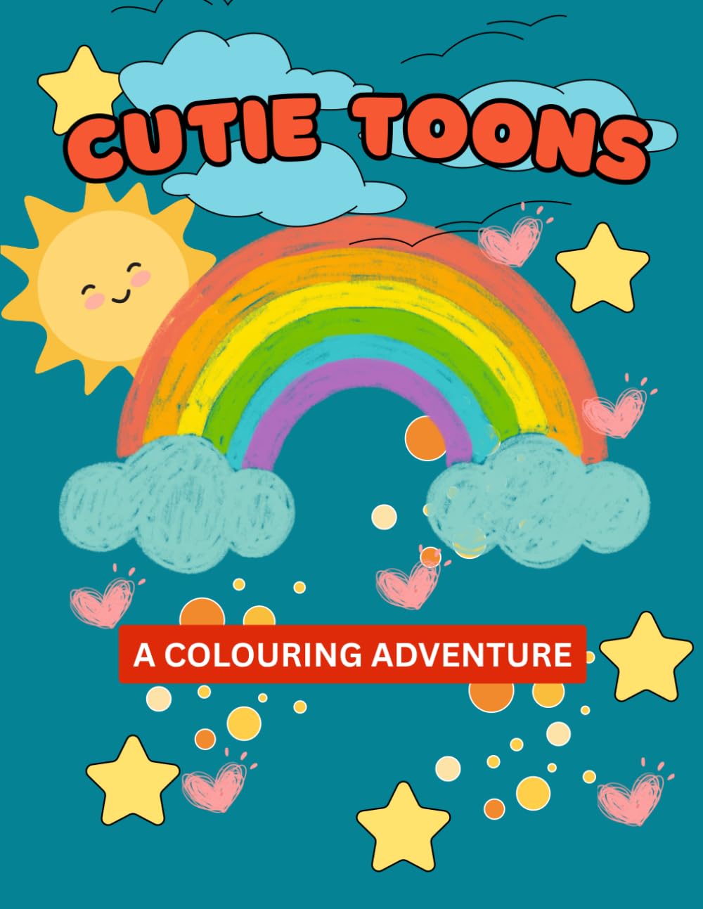 Cutie toon: A colouring adventure (Colouring Books)