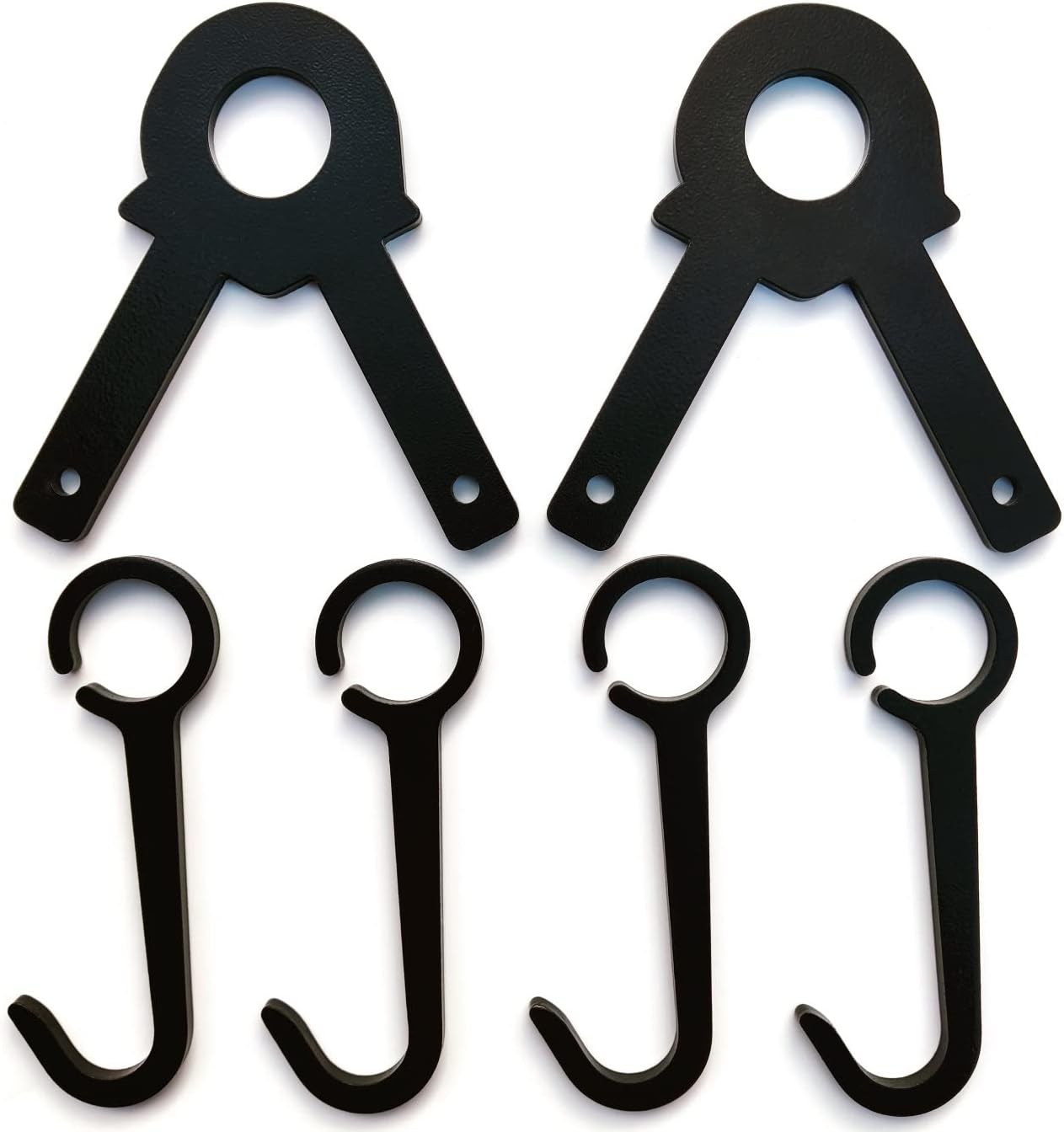 AR500 Steel Target Stand Kit ECCPOPU Metal Target Hangers Combo Set