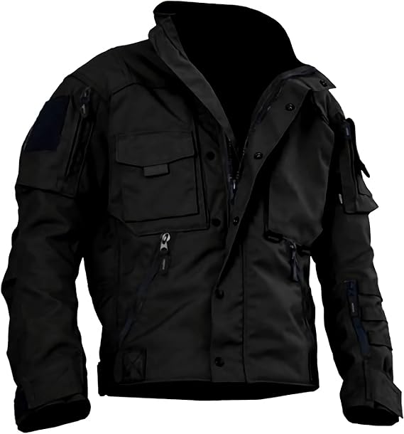 VoLIta Waterproof Versatile Tactical Jackets for Men with 12 Pockets