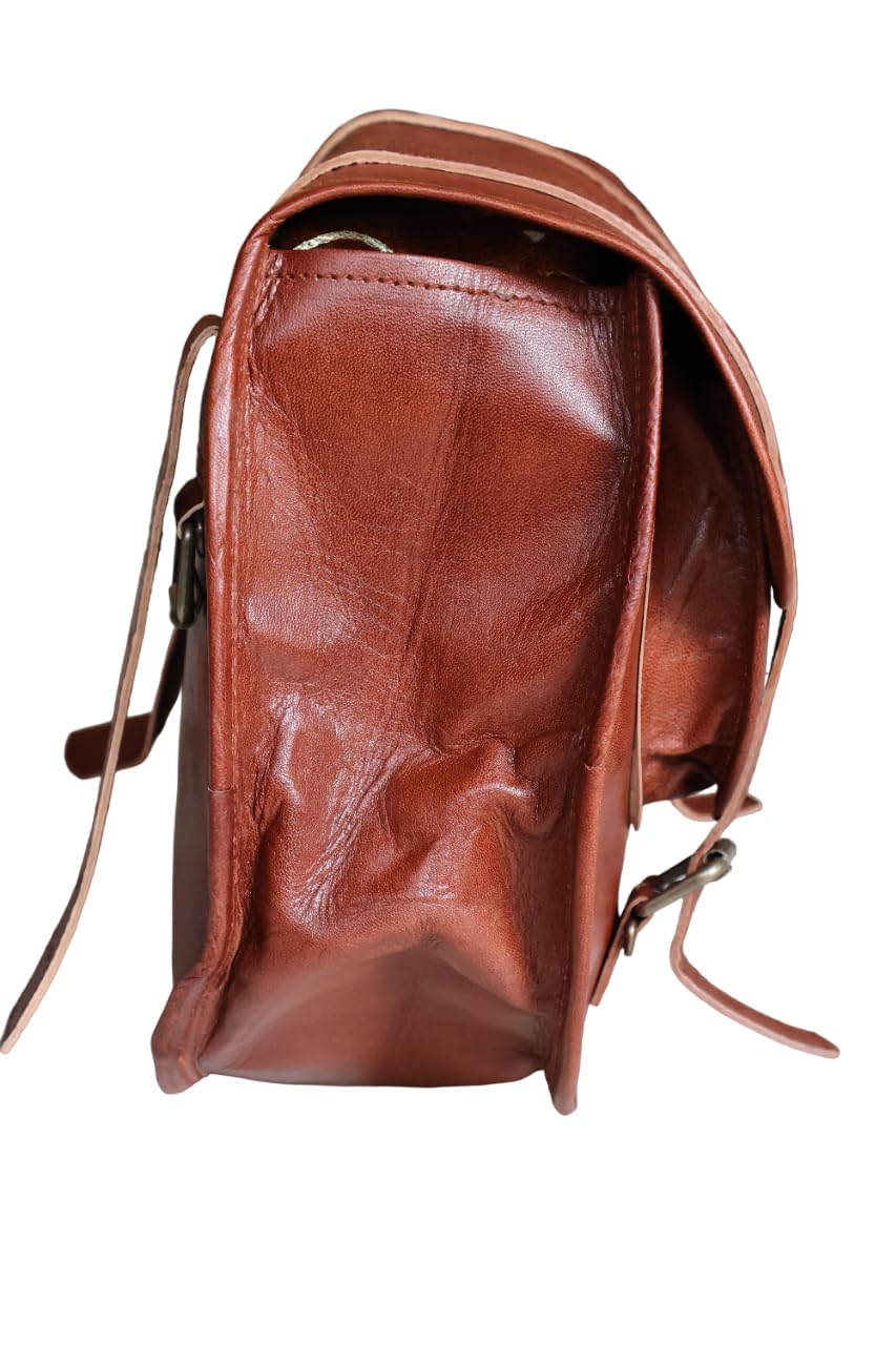 American blue sac en cuir, sac de voyage et selle de moto