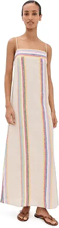 STAUD Women's Laura Linen Dress