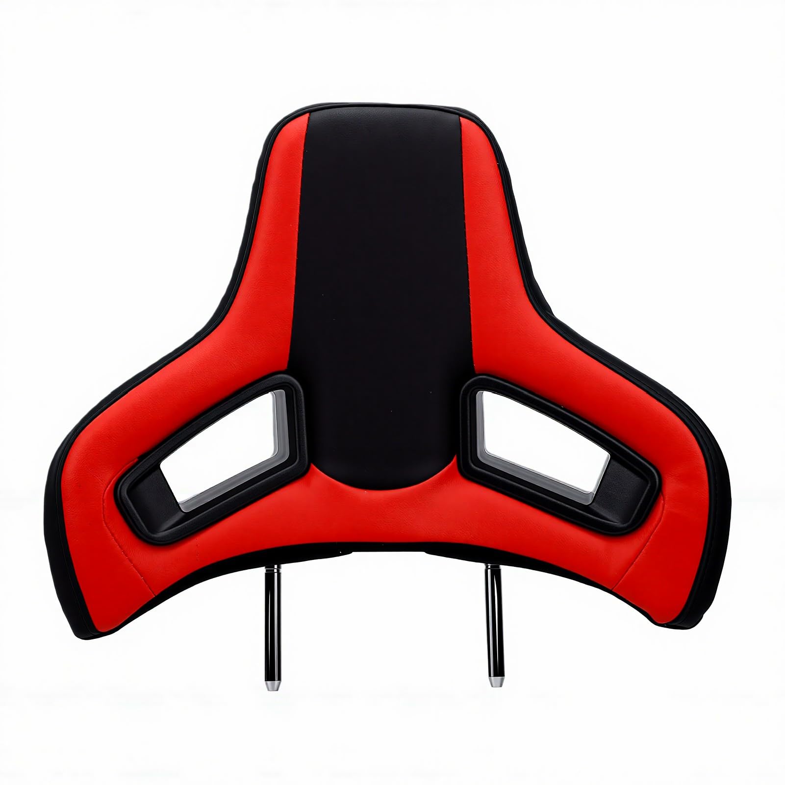 Appui-tête Universel de Siège de Course de Voiture, Cuir PVC Plug and Play de 14mm avec Oreiller Cervical pour Automobile
