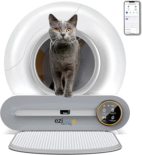 Litière autonettoyante connectée - Maison de Toilette pour Chat eziclean®