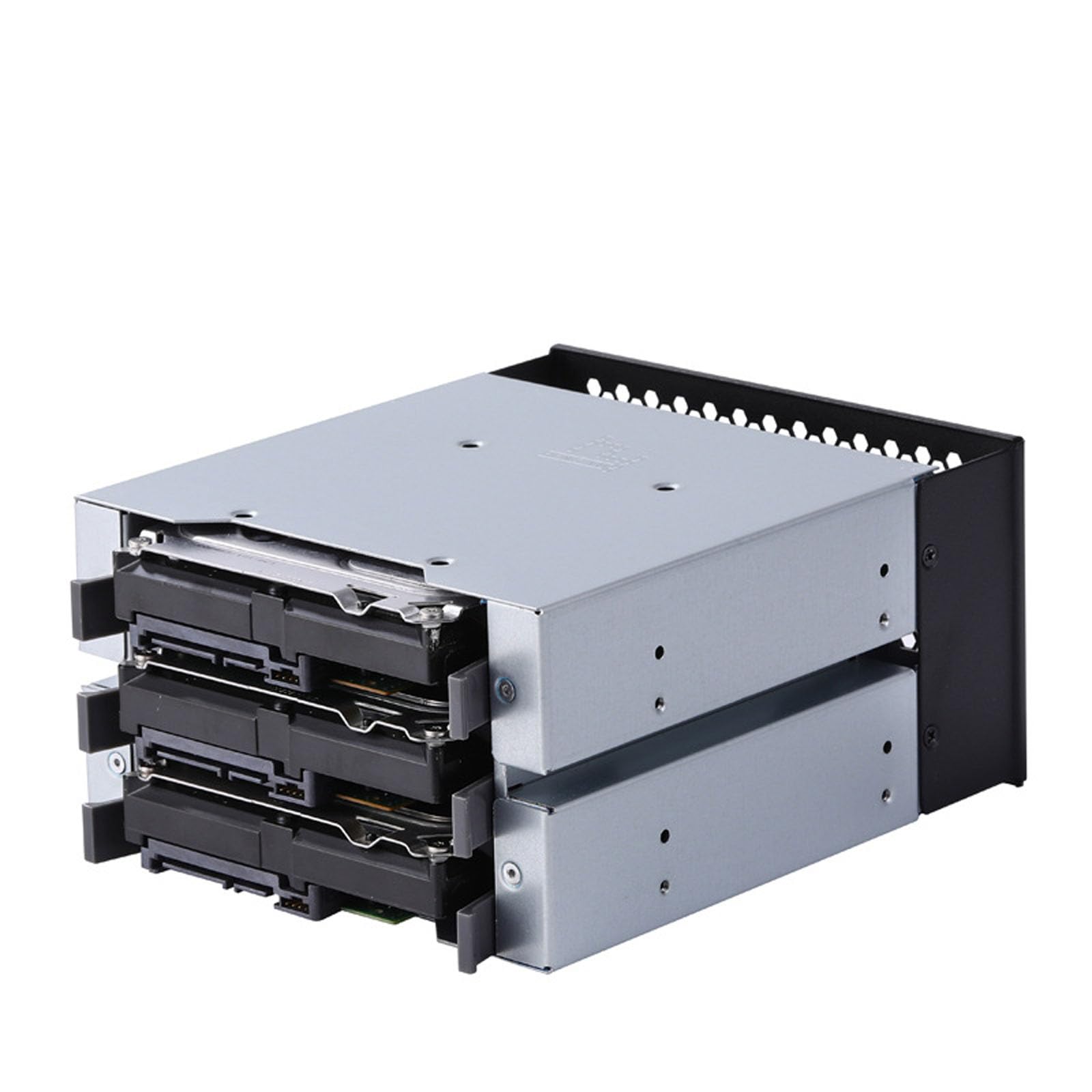 ordinarYone 3 Bay 3.5 "Tre Disco Disco Rigido Cage 2 Chassis Drive Chassis Box Espansione Computer Caso di Immagazzinaggio